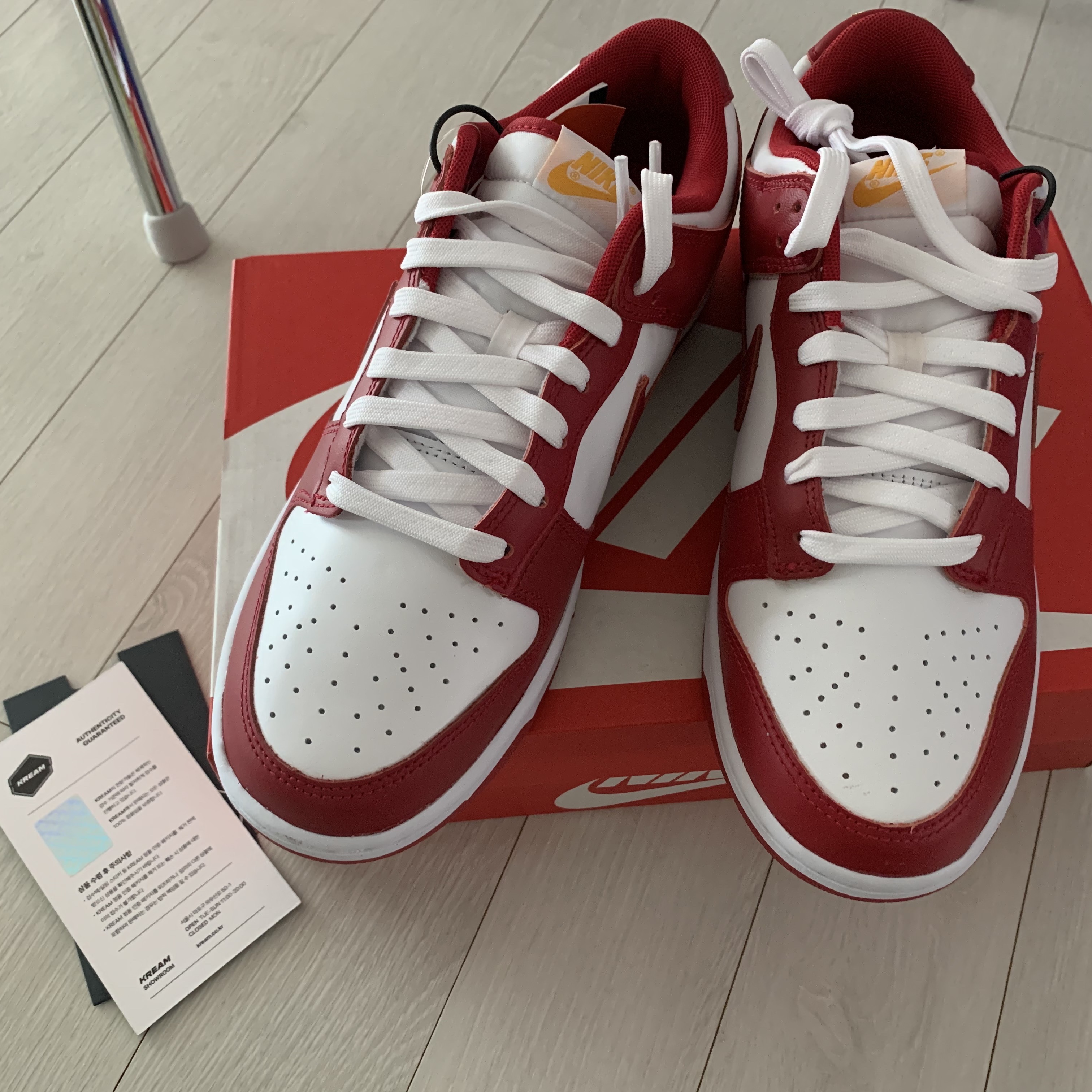Nike Dunk Low Retro Gym Red 착용 스타일