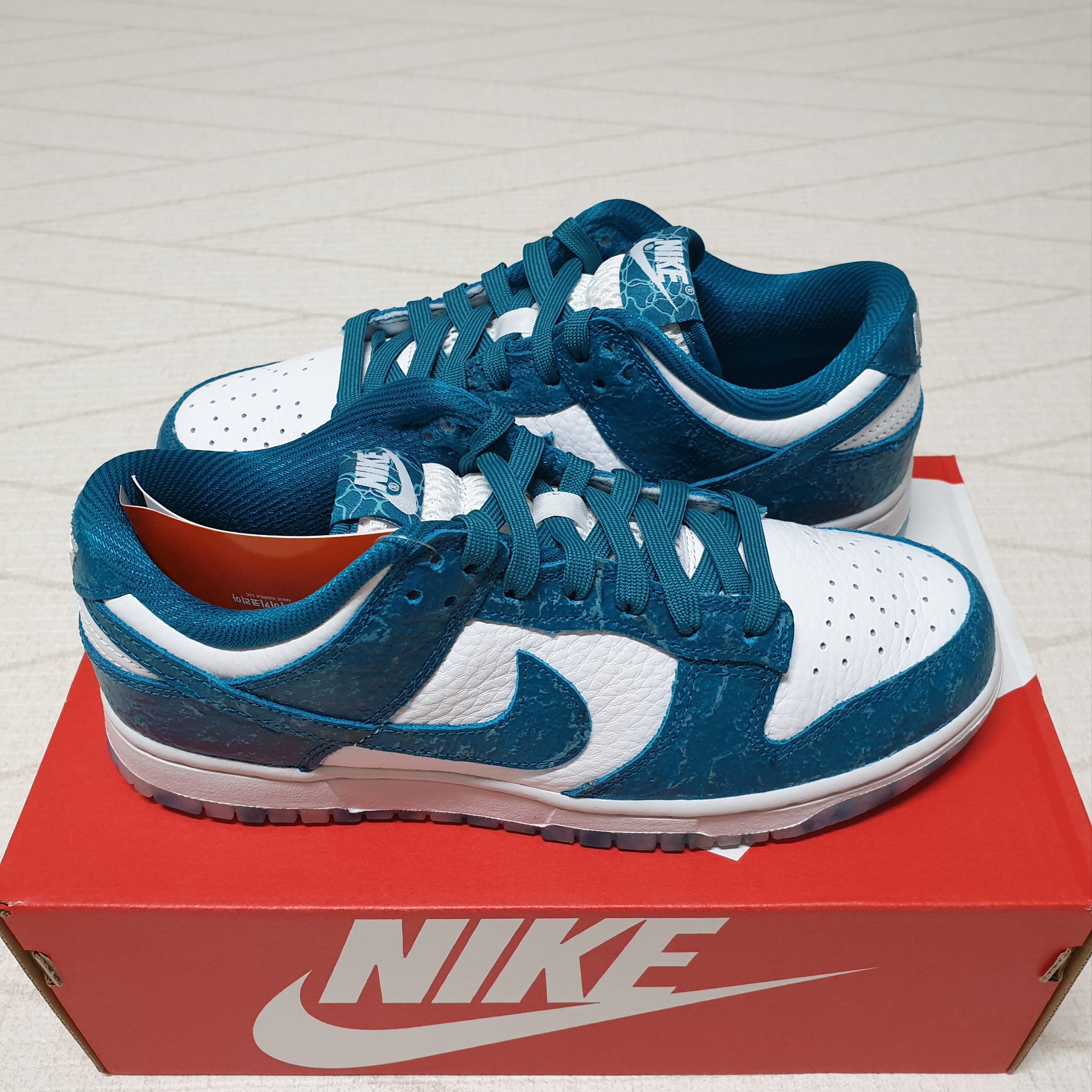 (W) Nike Dunk Low Ocean 착용 스타일 - 3