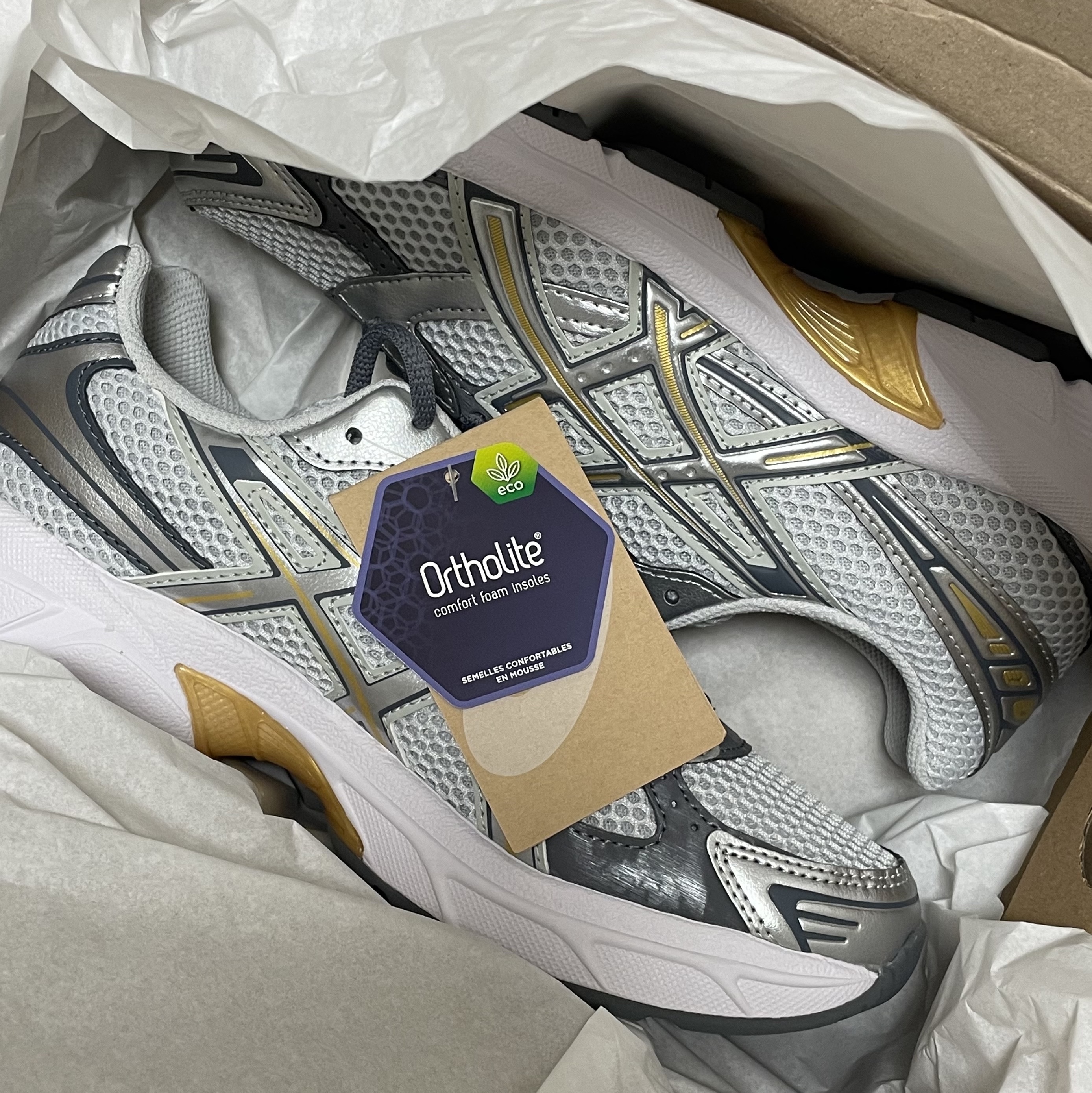 Asics Gel-1130 Polar Shade Pure Silver 착용 스타일