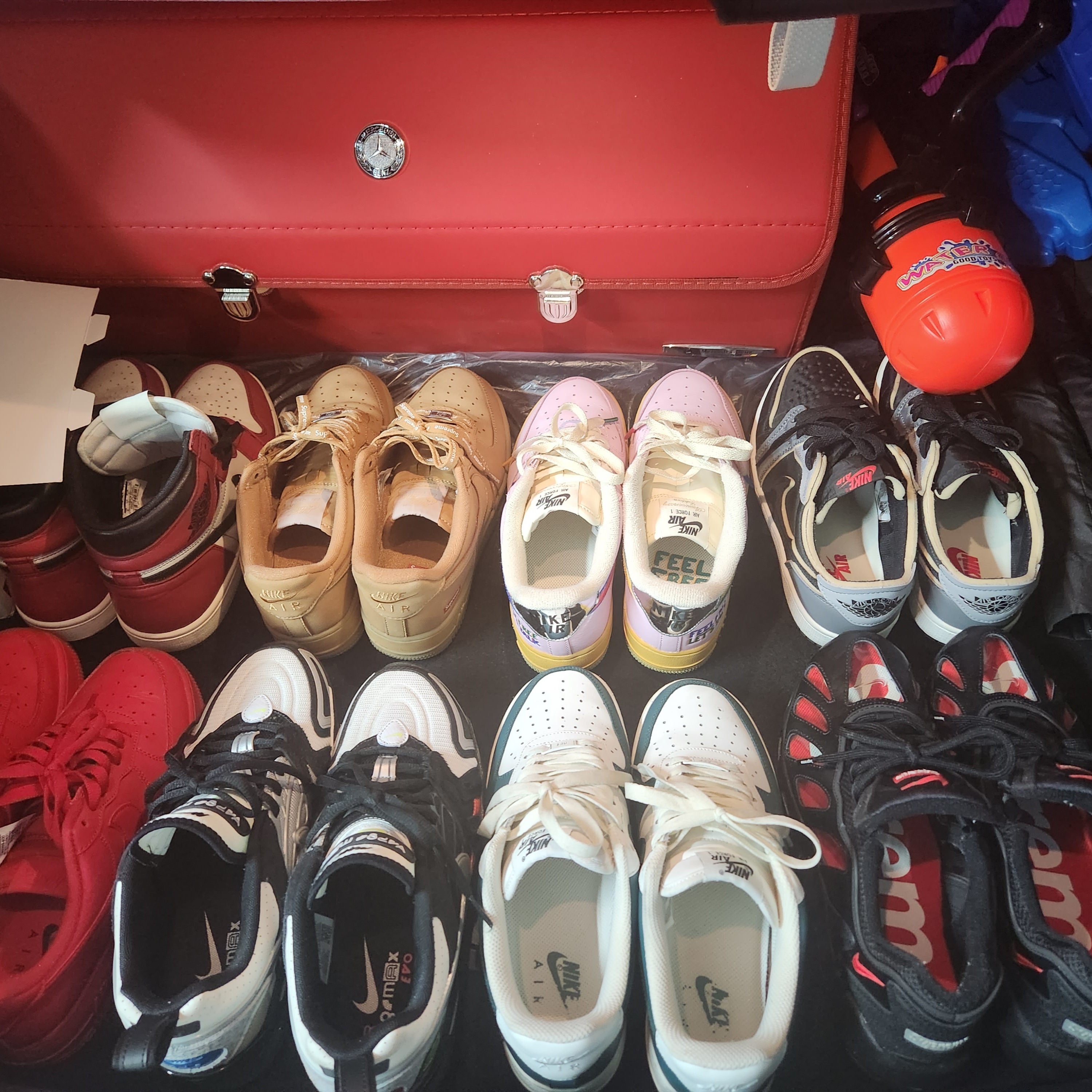 Nike Air VaporMax EVO NRG Collecter's Closet, Nike Air Force 1 '07 Pink Tan 착용 스타일