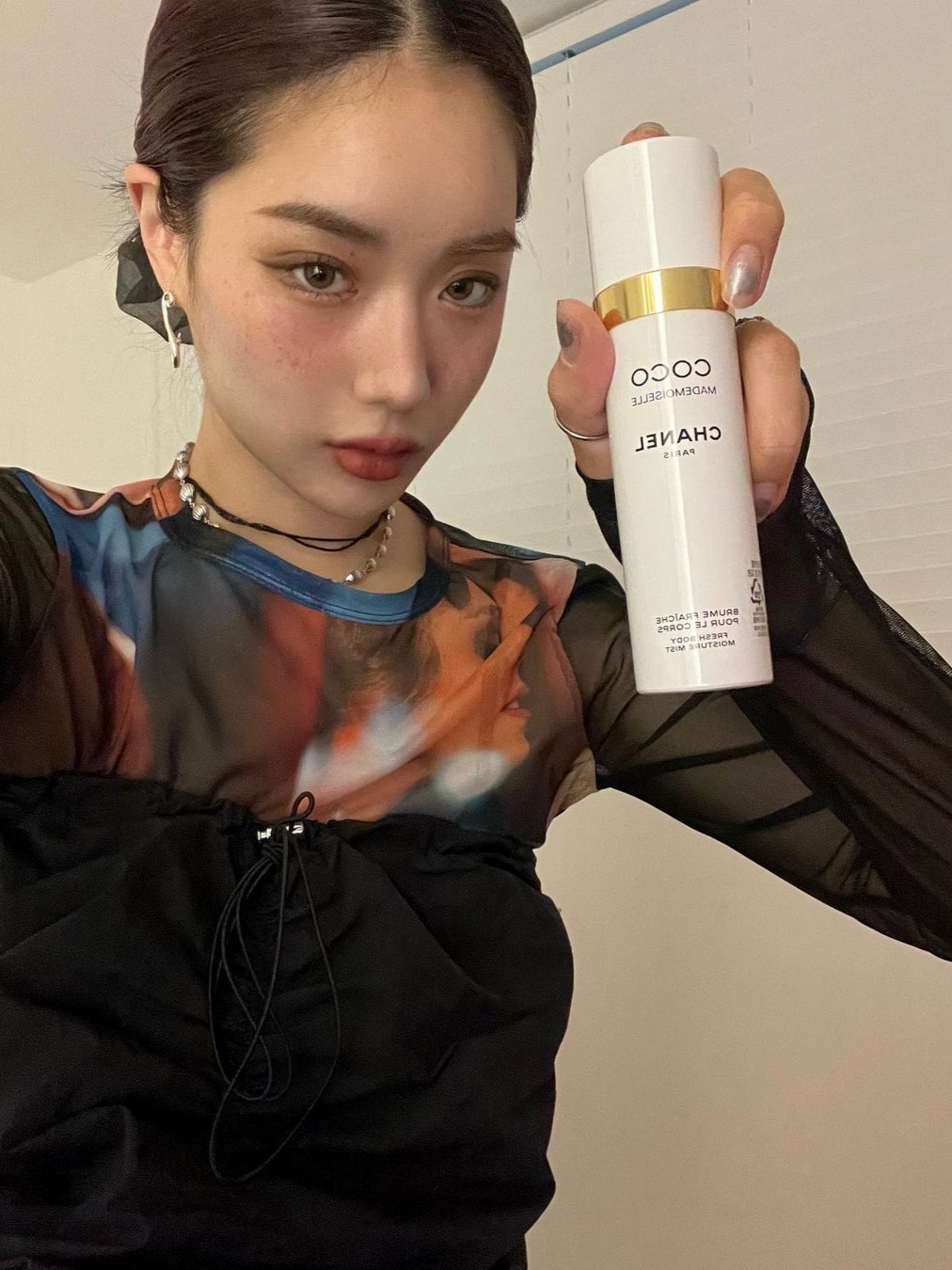 Chanel Coco Mademoiselle Fresh Moisture Body Mist 100ml 착용 스타일