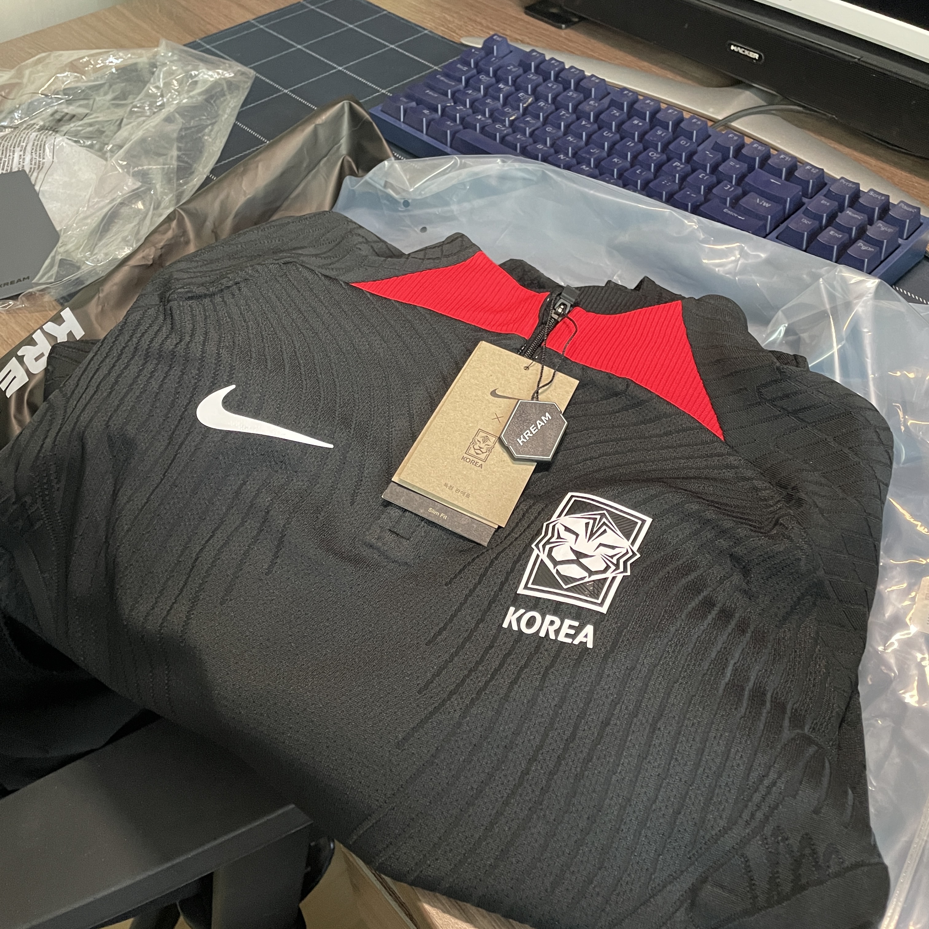 Nike Korea Strike Elite Dri-Fit ADV Drill Top Black - Asia 착용 스타일 - 1