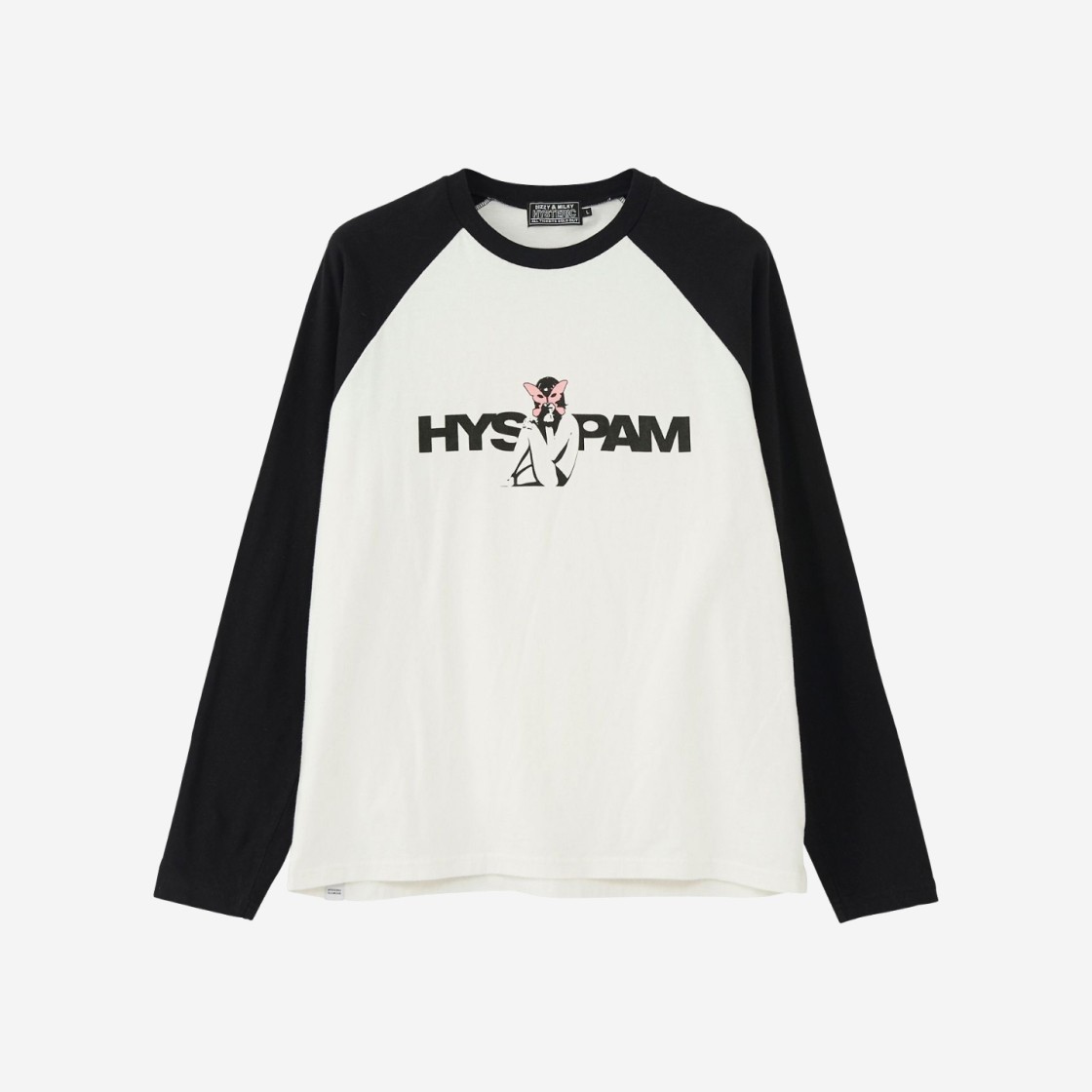 Hysteric Glamour x P.A.M Alien Girl T-Shirt Black 상세 이미지 1