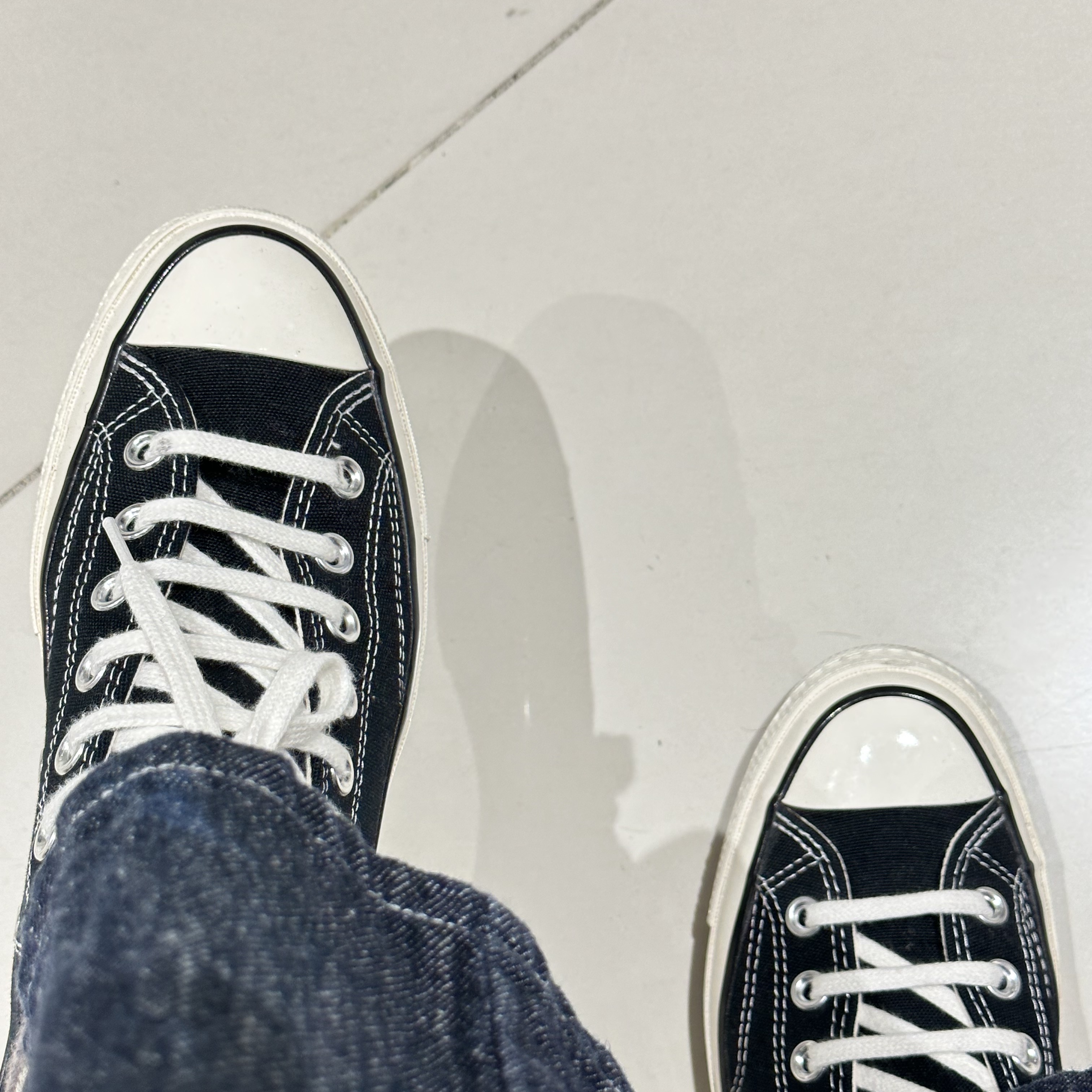 Converse Chuck 70 Ox Black - Standard 착용 스타일 - 1
