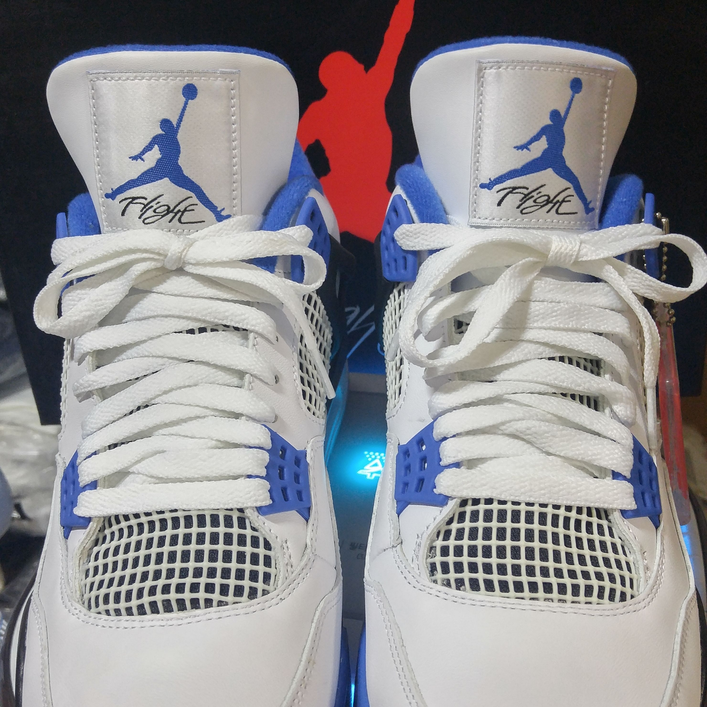 Jordan 4 Retro Motorsports 2017 착용 스타일 - 1