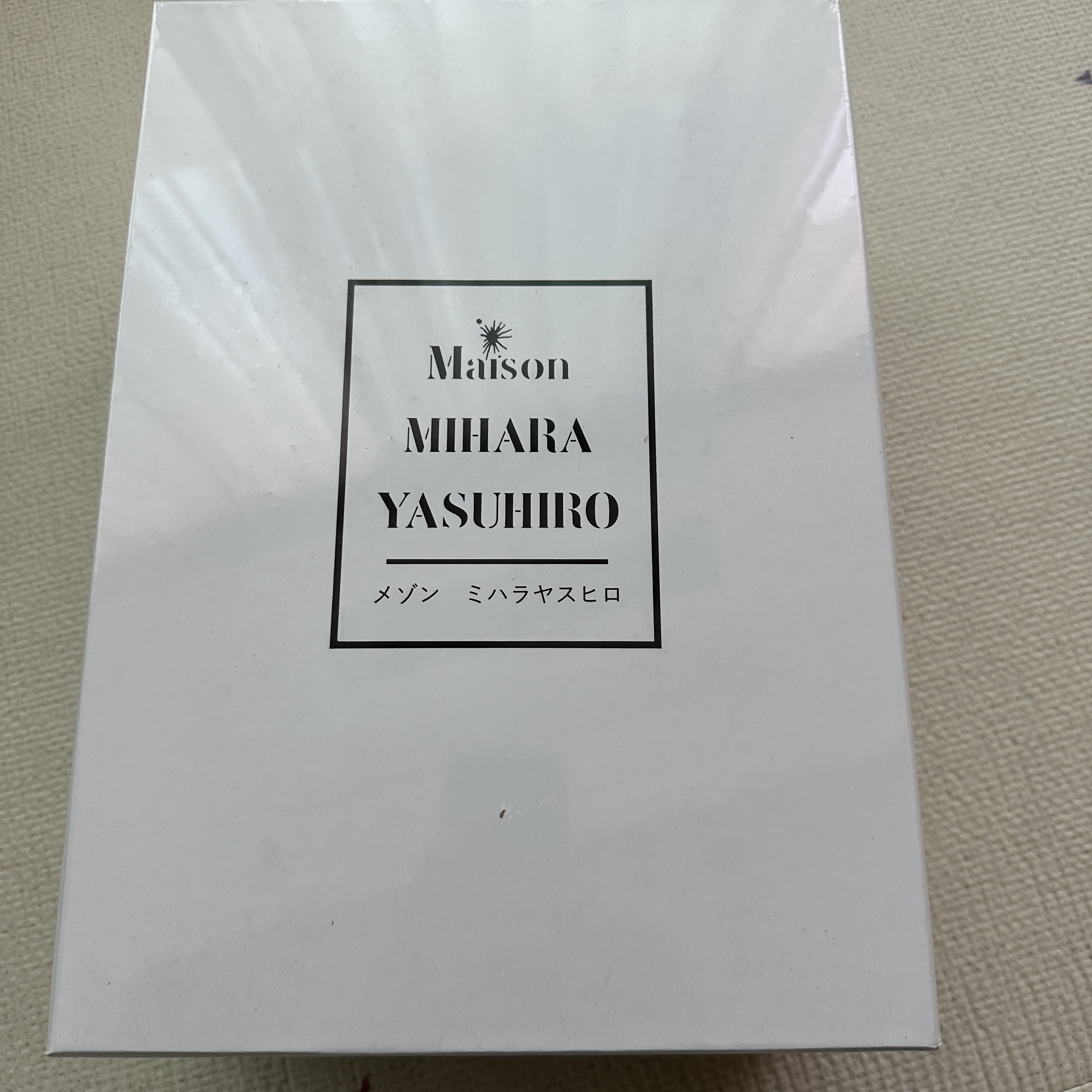 Maison Mihara Yasuhiro Blakey OG Sole Canvas Low-top Sneakers Black White 착용 스타일 - 1