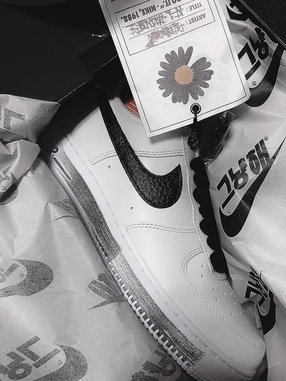 Nike x Peaceminusone Air Force 1 Low Para-Noise 2.0 착용 스타일 - 2