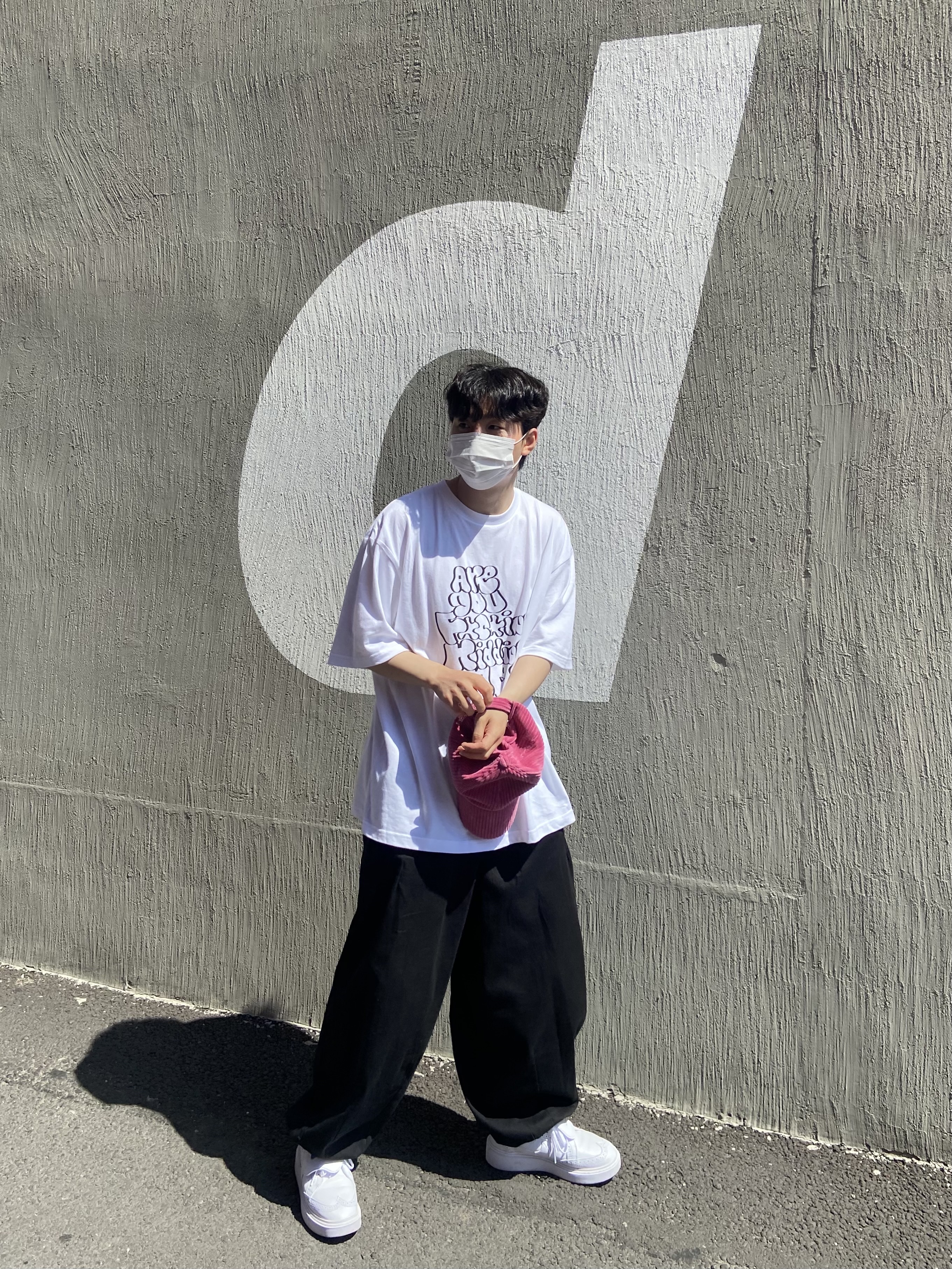 Nike x Peaceminusone Kwondo1 White 착용 스타일 - 4