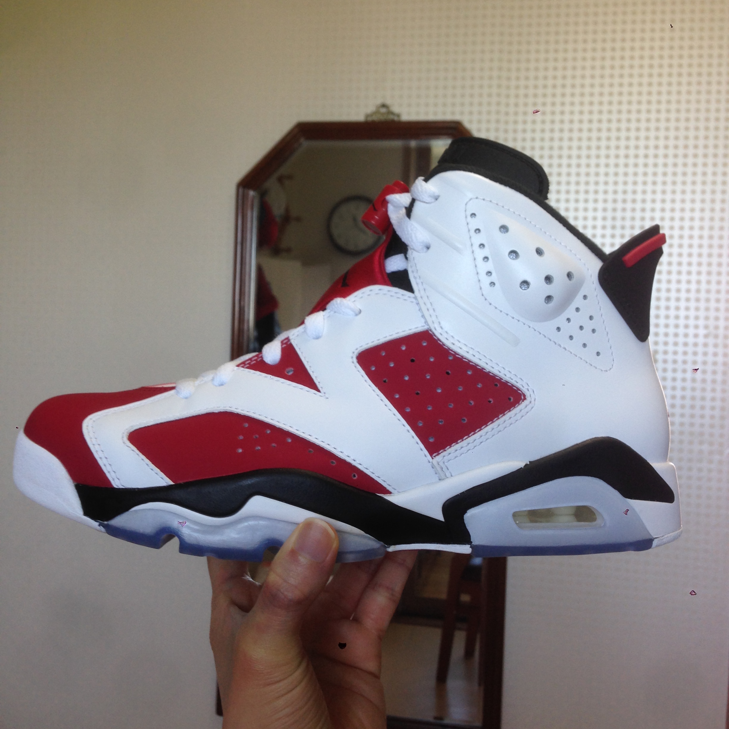 Jordan 6 Retro Carmine 2014 착용 스타일