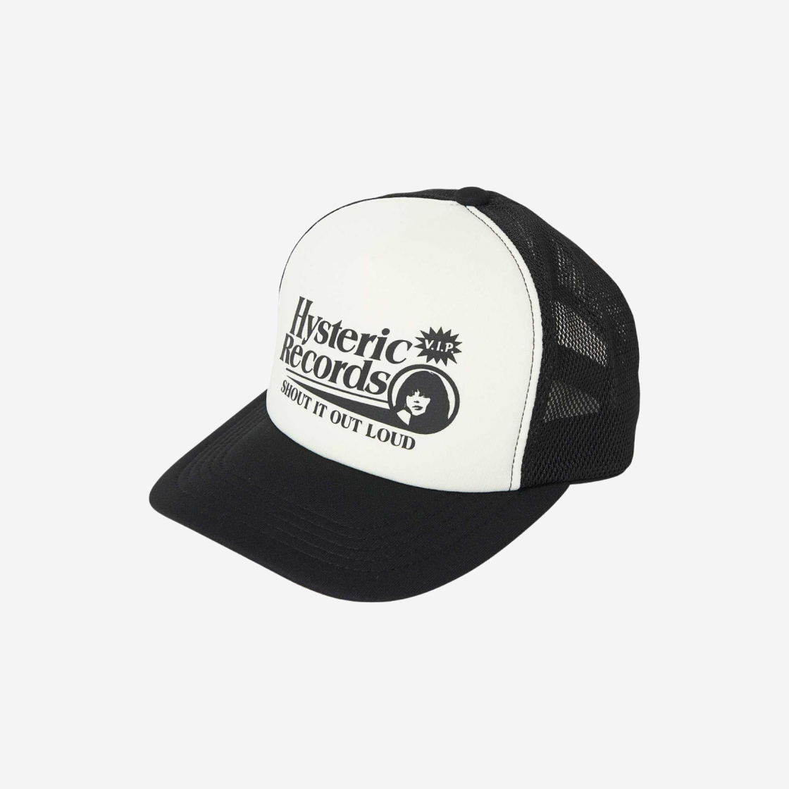 頭周り高さつばWILDSIDE × HYSTERIC GLAMOUR MESH CAP - キャップ