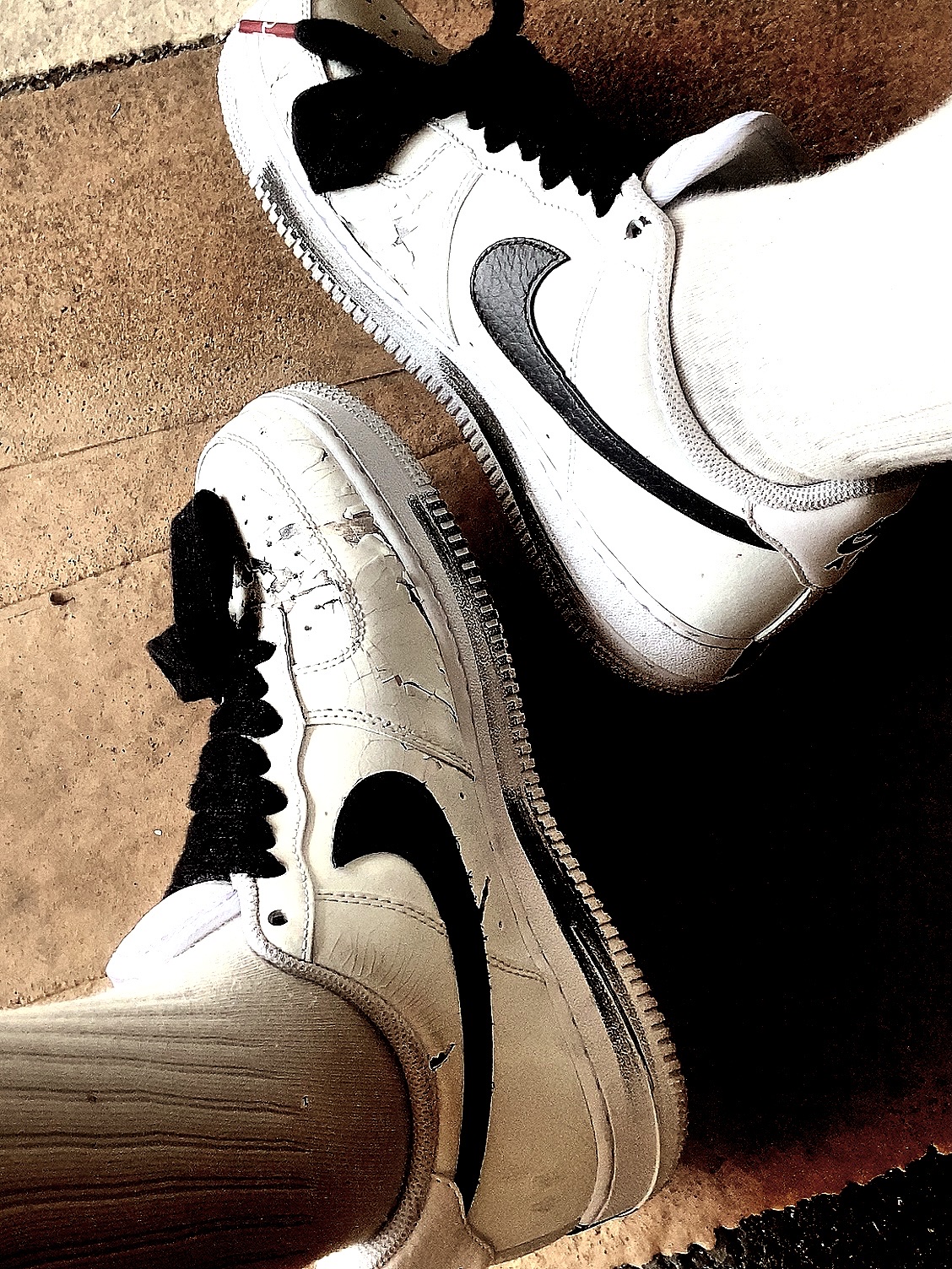 Nike x Peaceminusone Air Force 1 Low Para-Noise 2.0 착용 스타일 - 1