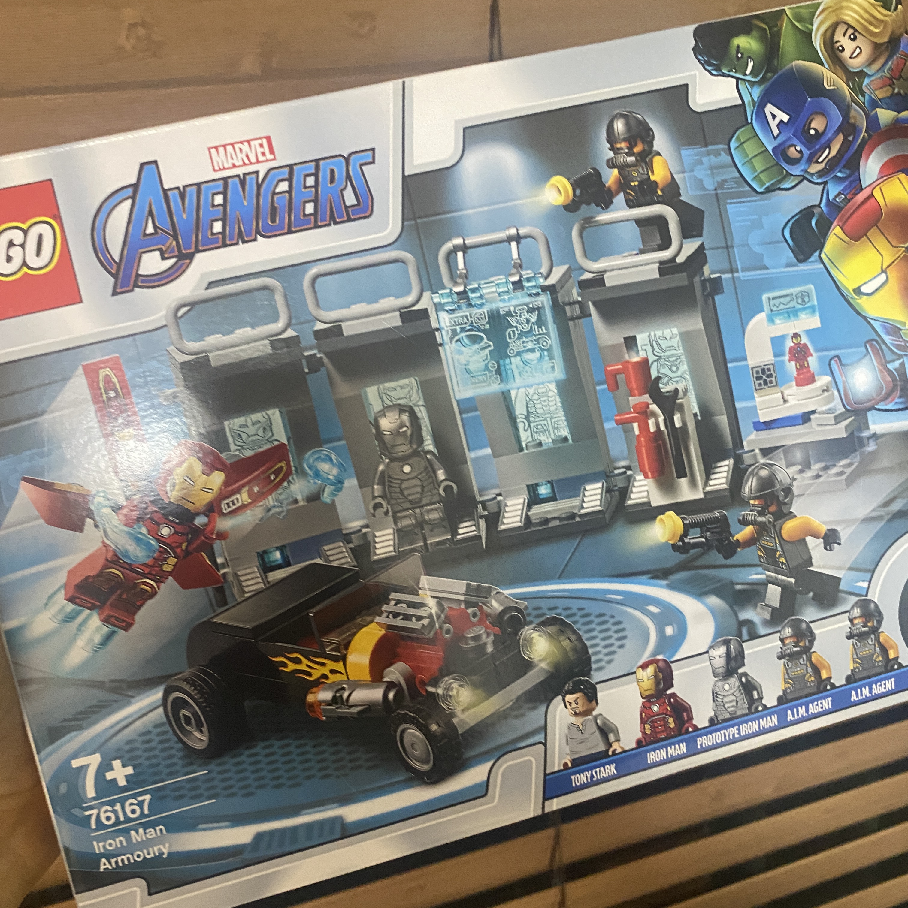 Lego Marvel Iron Man Armory 착용 스타일