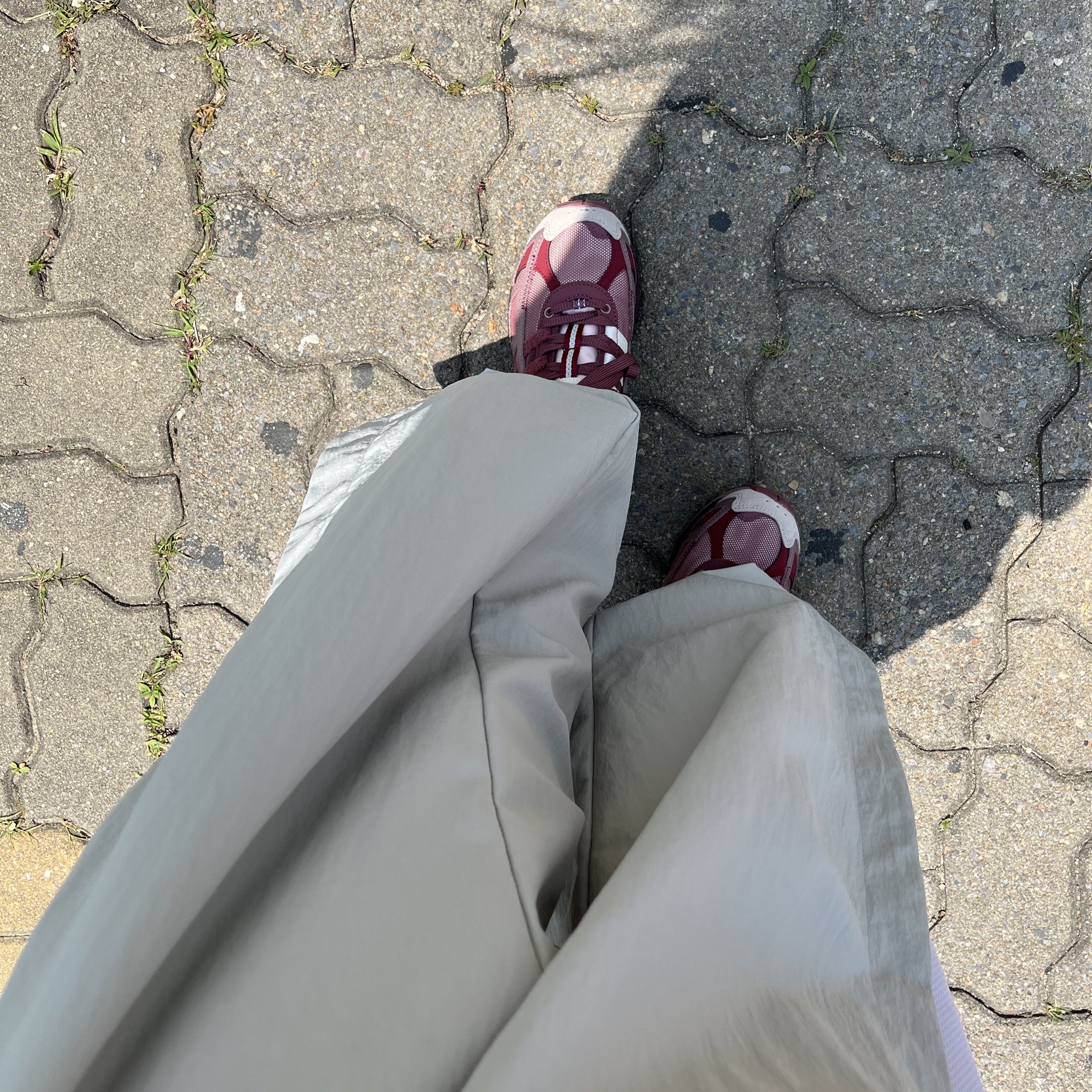 Adidas x Song for the Mute Shadowturf Purple Burgundy 착용 스타일