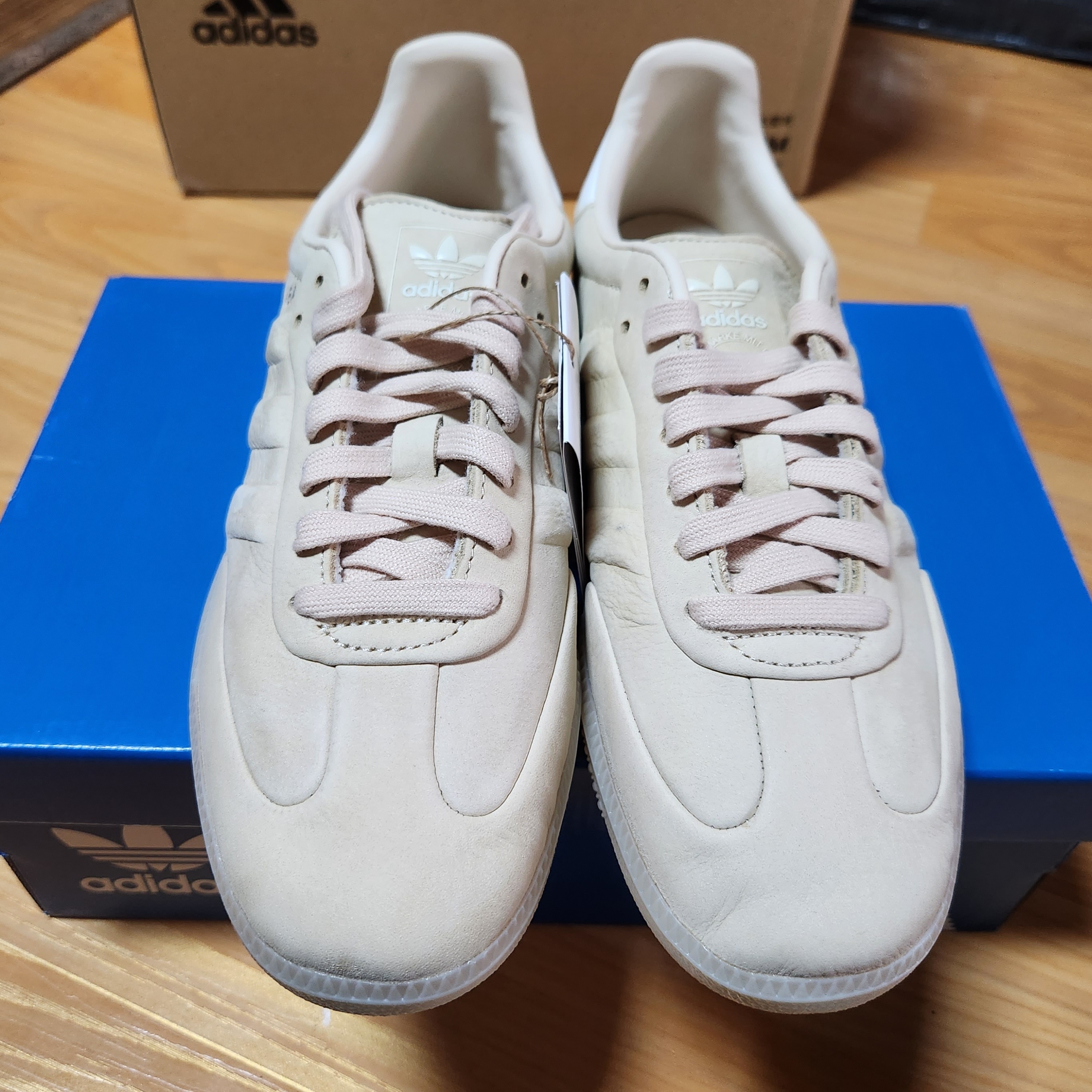 Adidas Samba Sand Strata Off White 착용 스타일 - 1