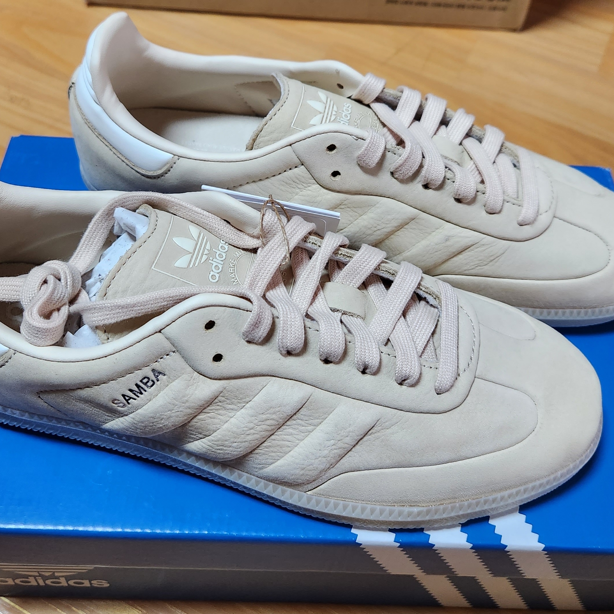 Adidas Samba Sand Strata Off White 착용 스타일 - 3