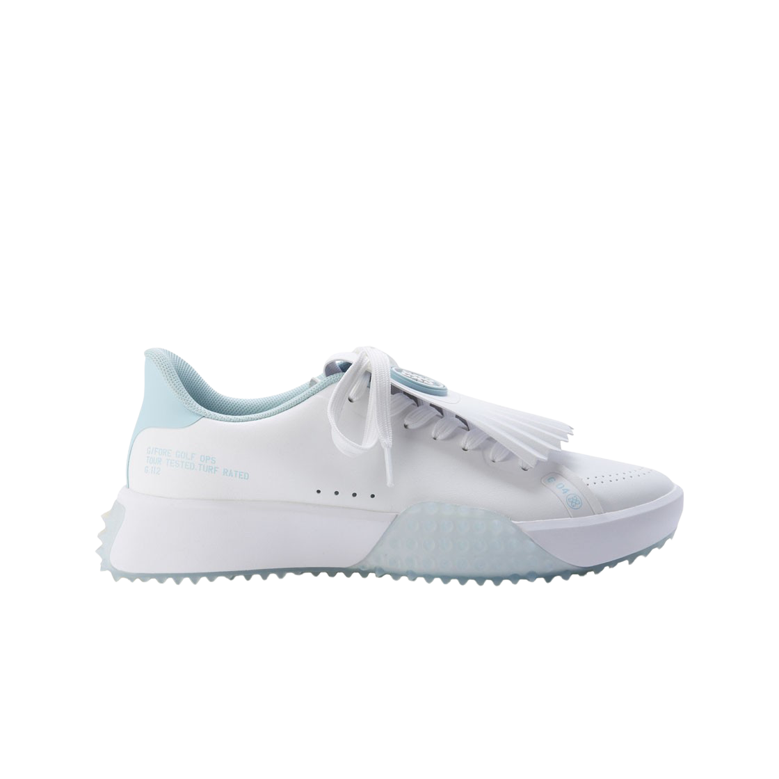(W) 지포어 G. 112 킬티 골프 슈즈 민트((W) G/Fore G. 112 Kiltie Golf Shoes Mint) - 1