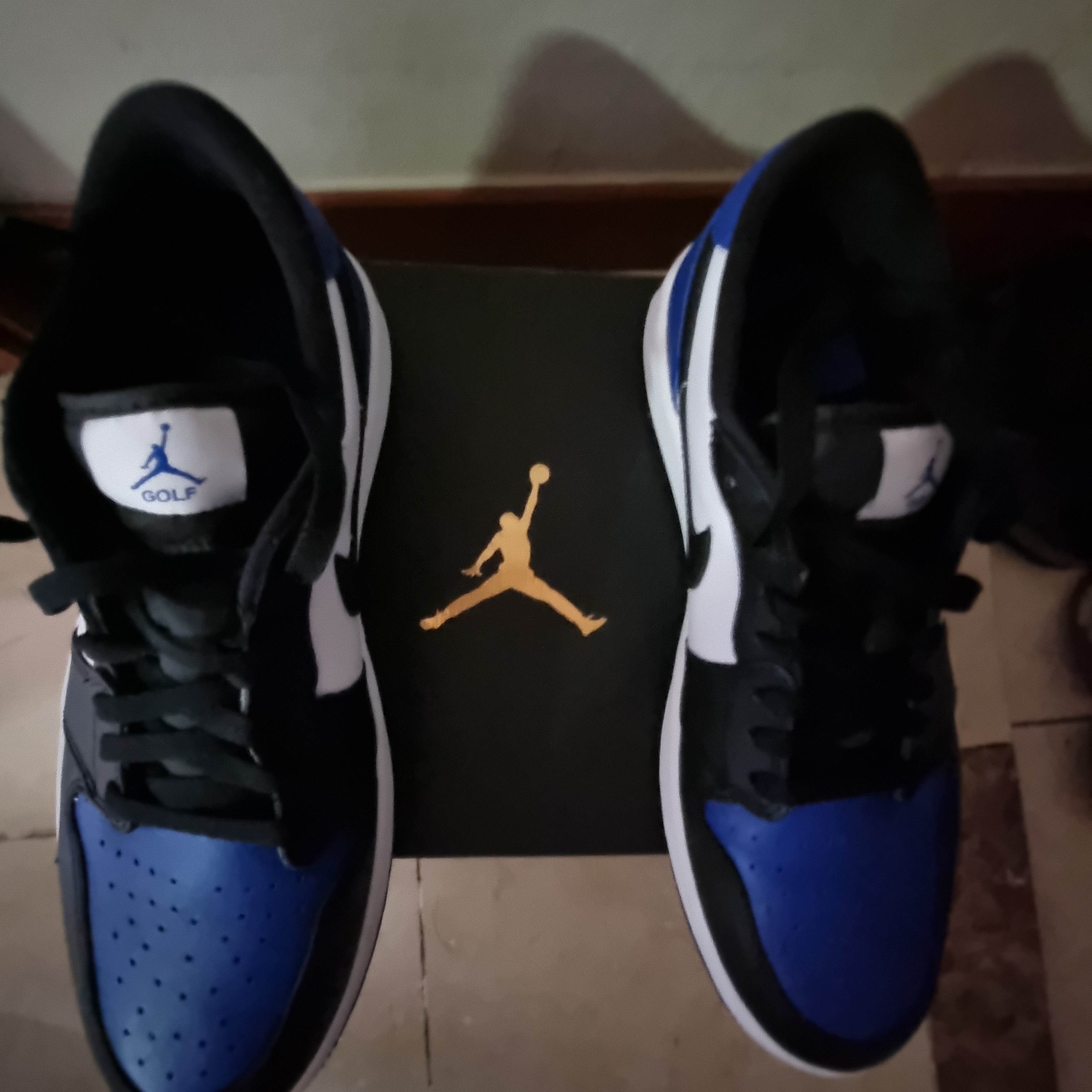 Jordan 1 Low Golf Sport Royal 착용 스타일