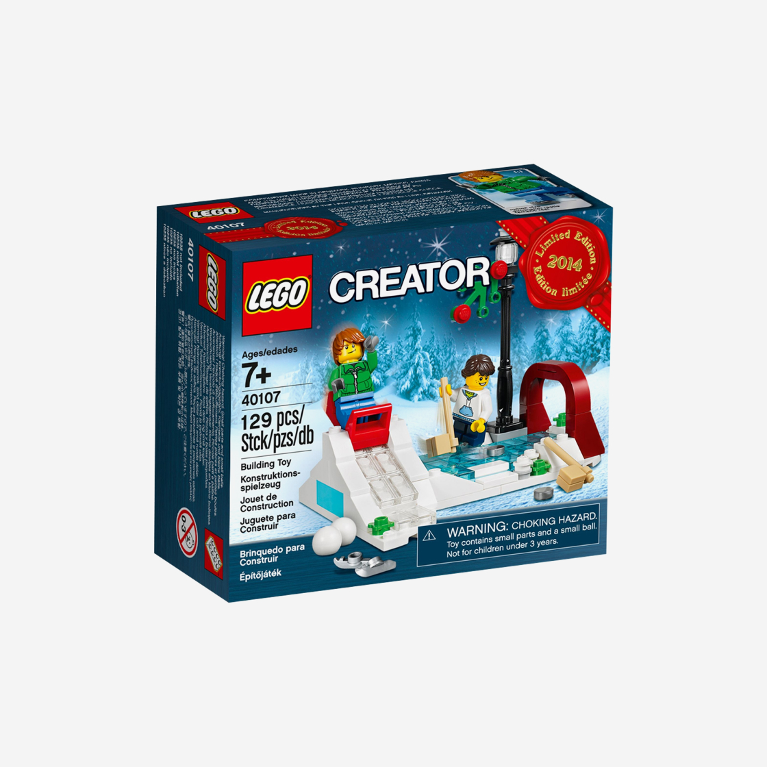 레고 겨울날의 풍경(Lego Winter Skating Scene) - 2