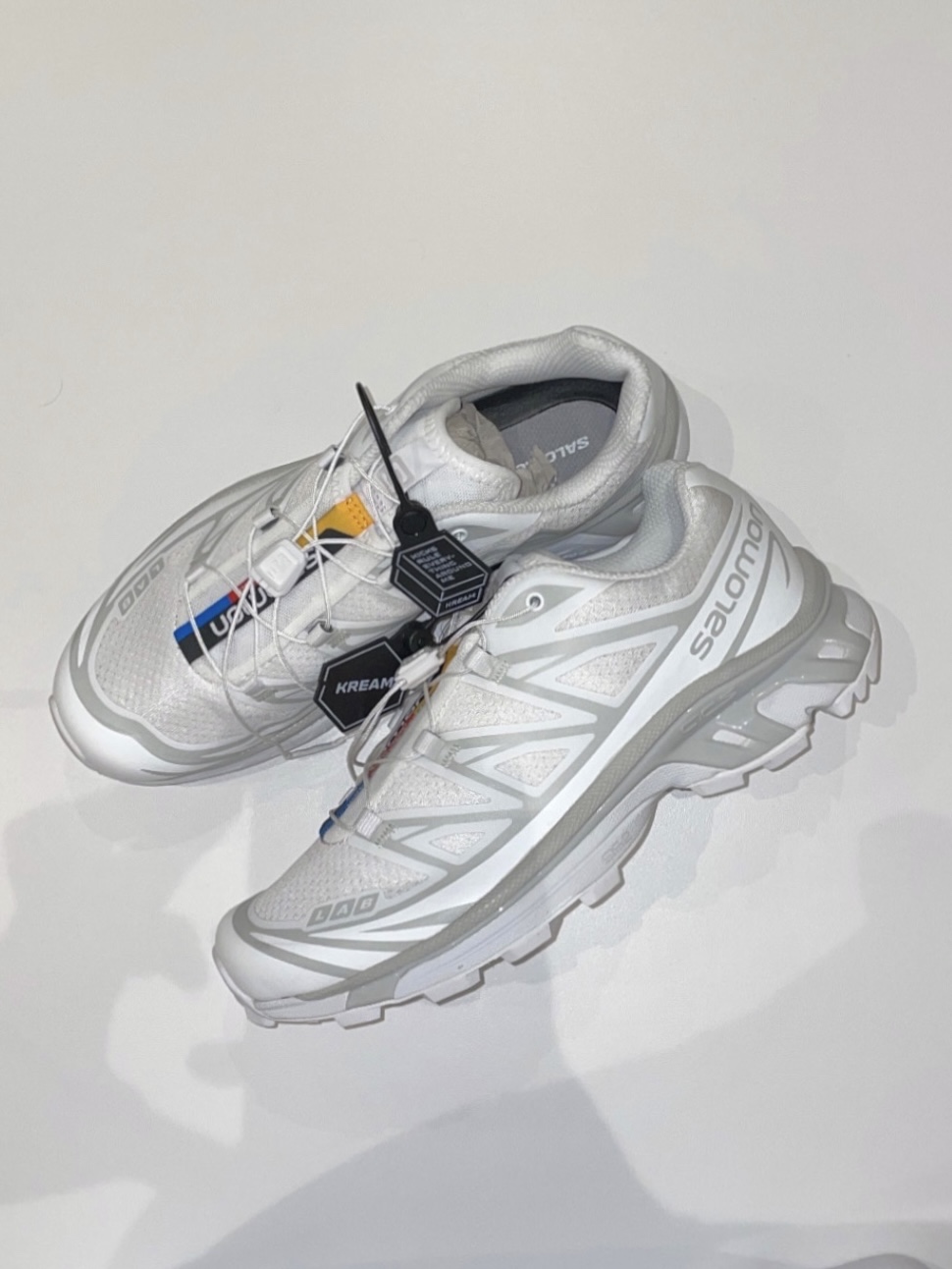 Salomon XT-6 ADV White 착용 스타일 - 1