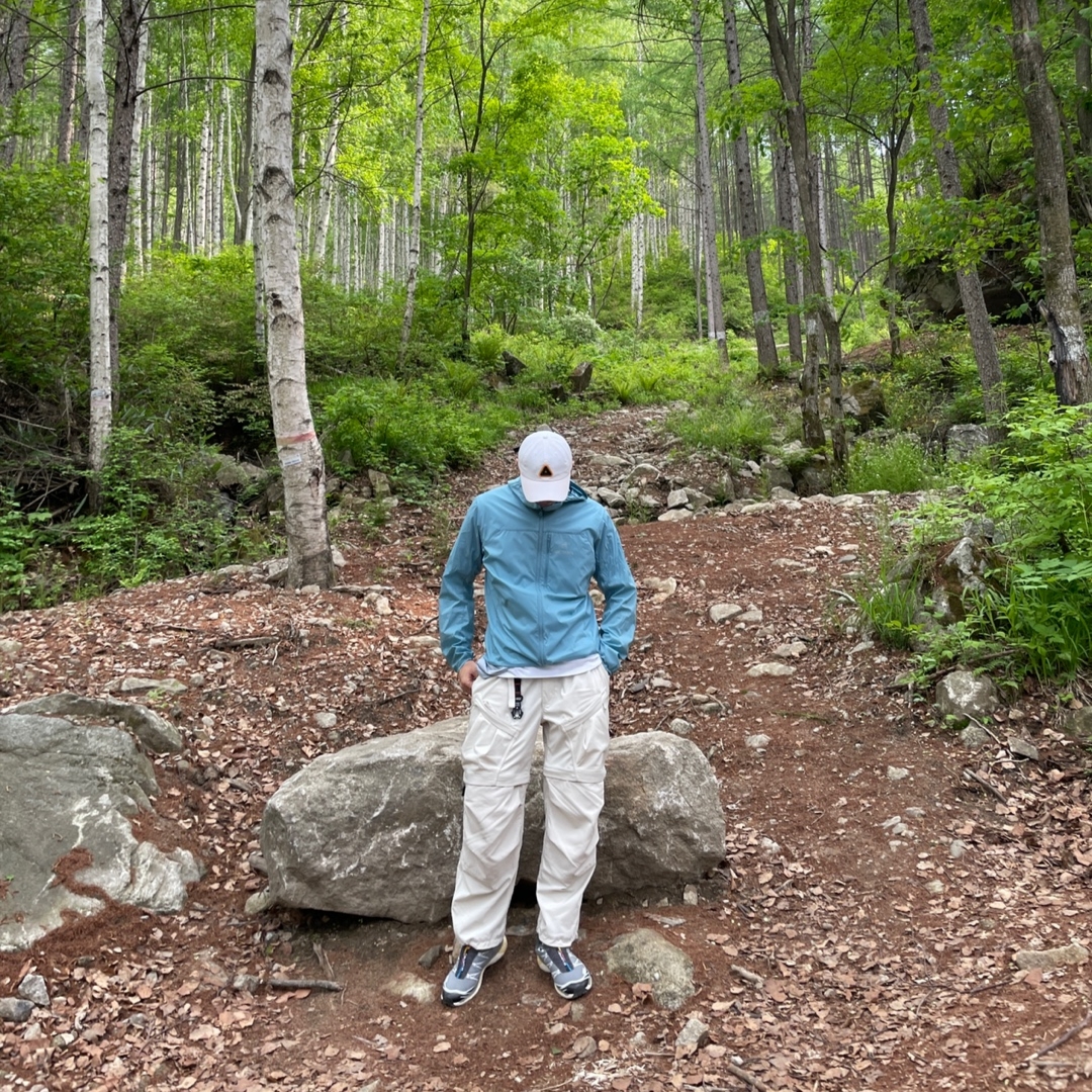 Palace Tri-Ferg Patch 6-Panel Stone - 21FW, Arc'teryx Squamish Hoody Solace 착용 스타일 - 2