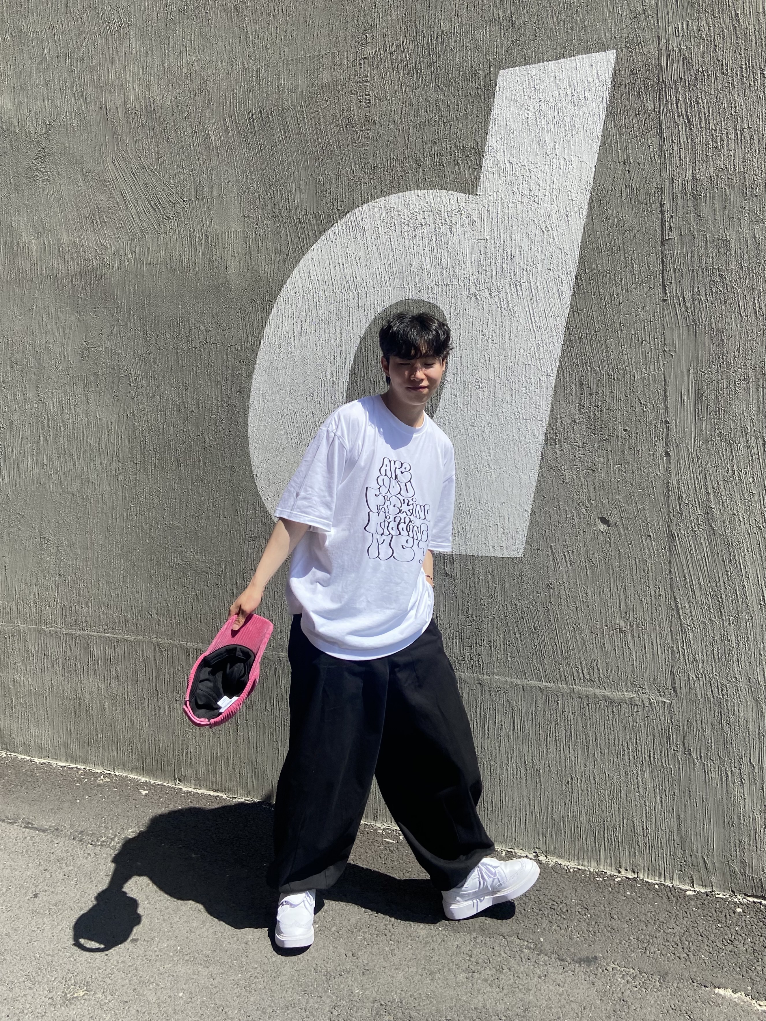 Nike x Peaceminusone Kwondo1 White 착용 스타일 - 2