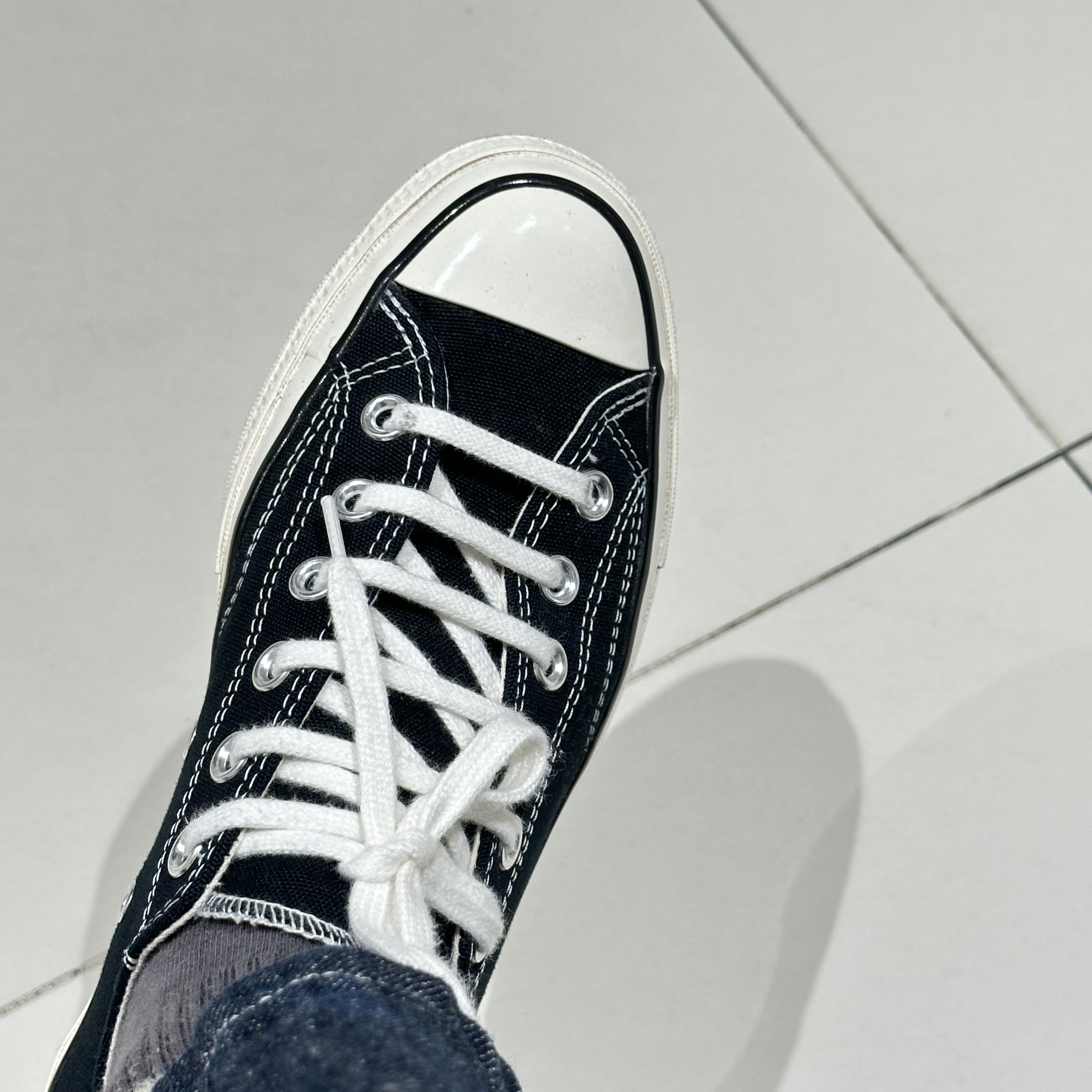 Converse Chuck 70 Ox Black - Standard 착용 스타일 - 2