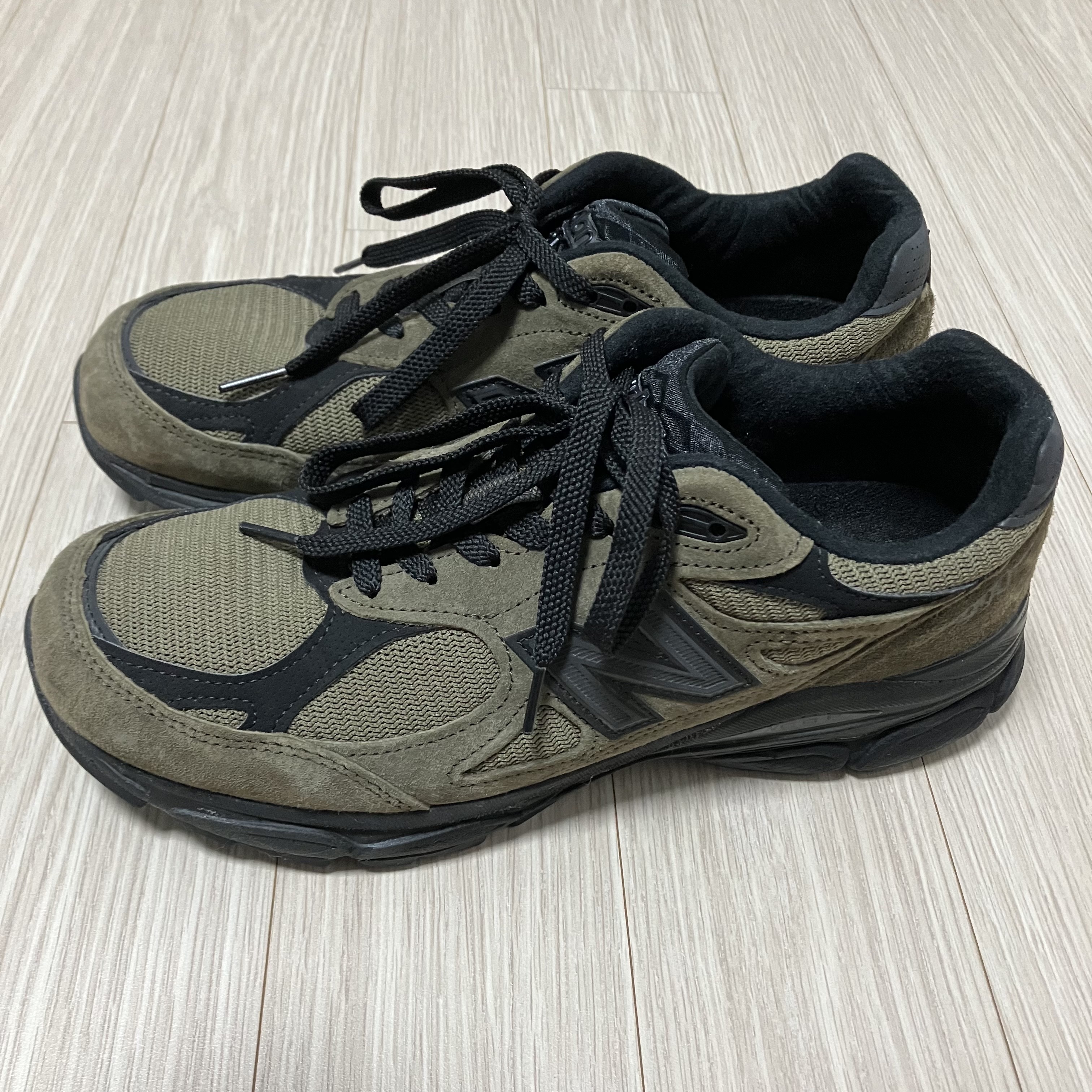New Balance x JJJJound 990v3 Brown Black 착용 스타일