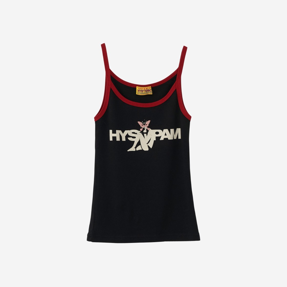 (W) Hysteric Glamour x P.A.M Alien Girl Camisole Black 상세 이미지 1