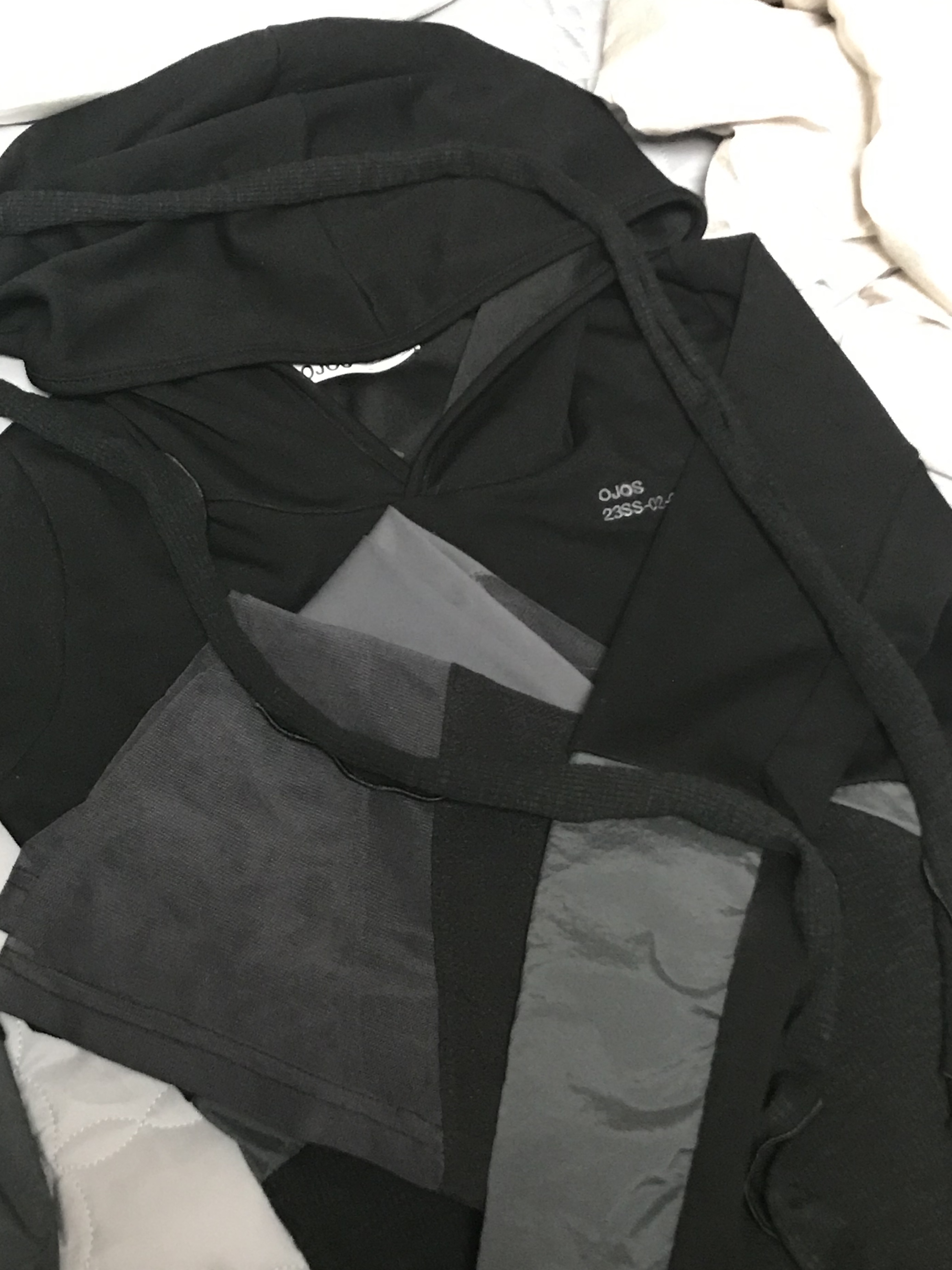 Asics Jog 100 S Black - 2E Wide, Mischief Rhombus Backpack Black 착용 스타일 - 4