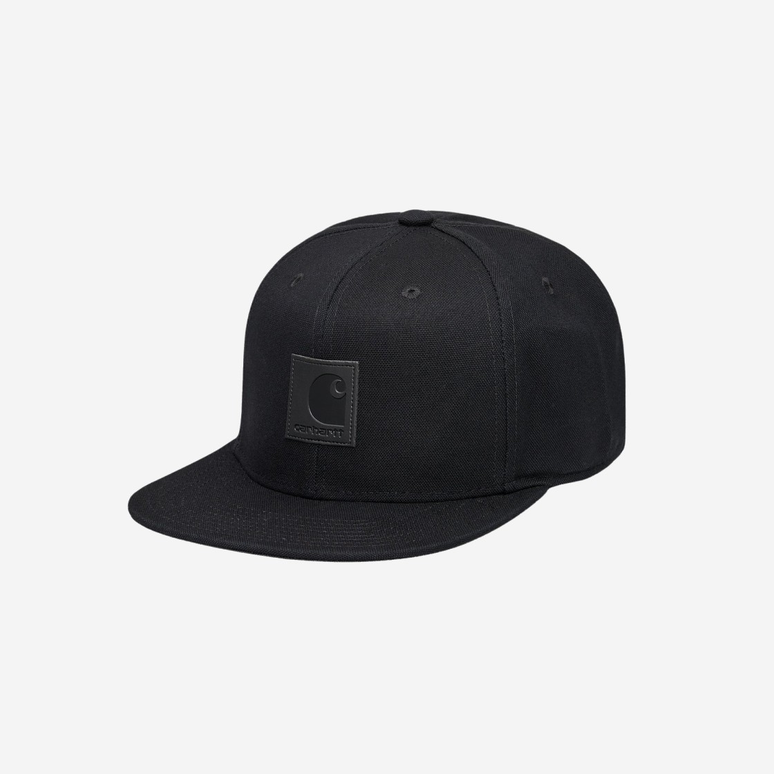 Carhartt WIP Logo Cap Black 상세 이미지 1