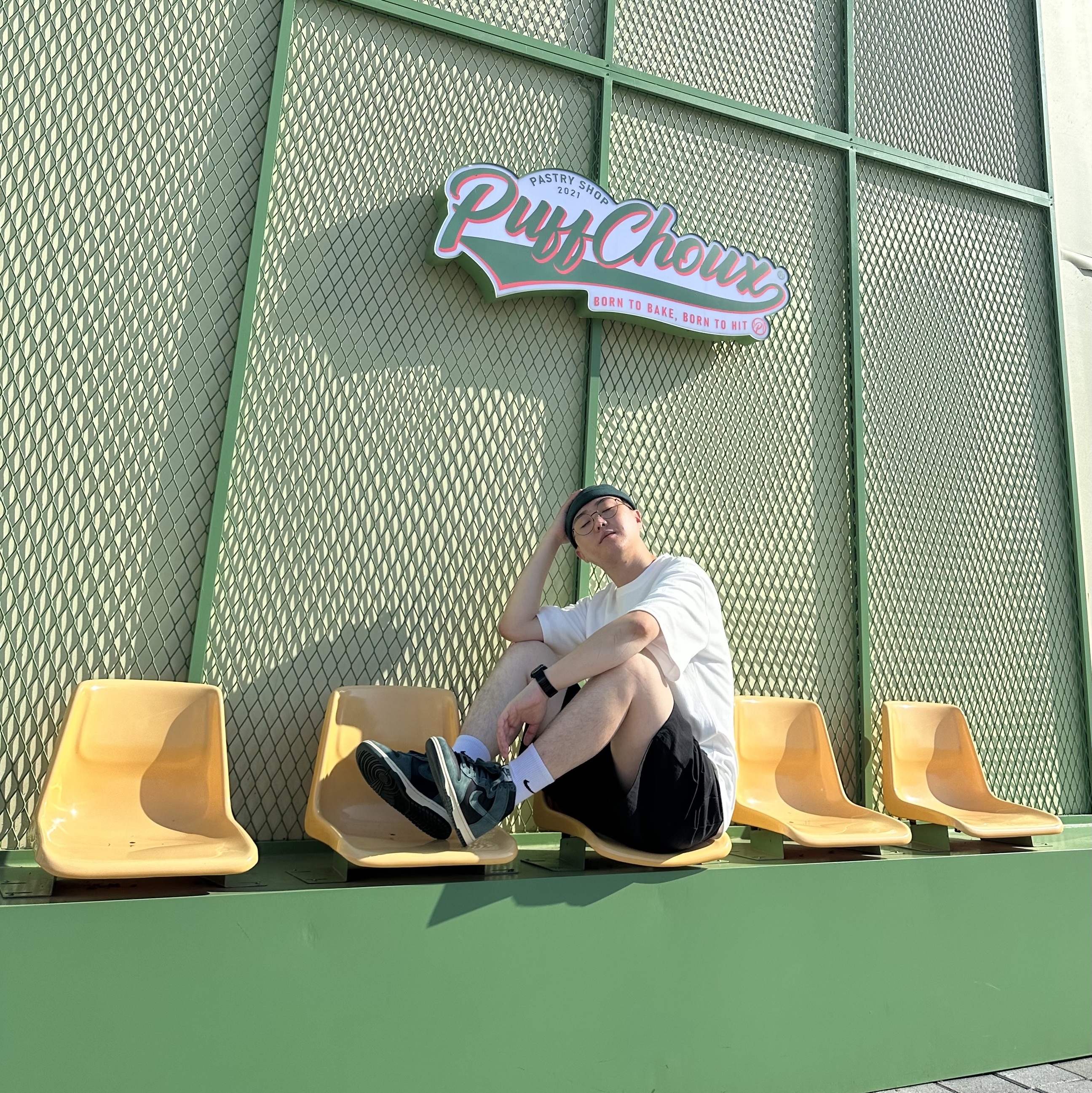 Nike Dunk High Retro PRM Faded Spruce 착용 스타일