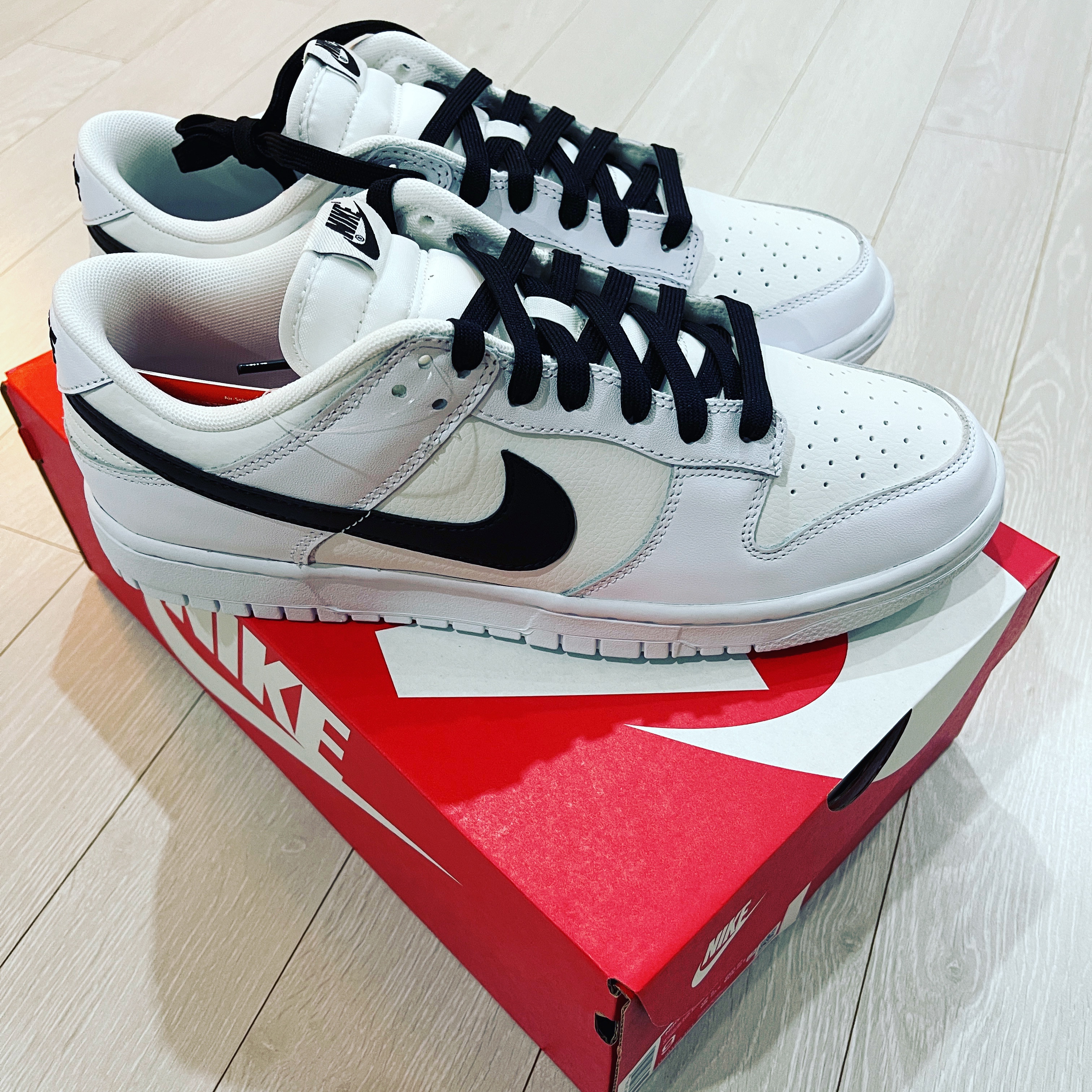 Nike x Clot Cortez SP White and Game Royal, Nike Dunk Low Retro Summit White 착용 스타일 - 2
