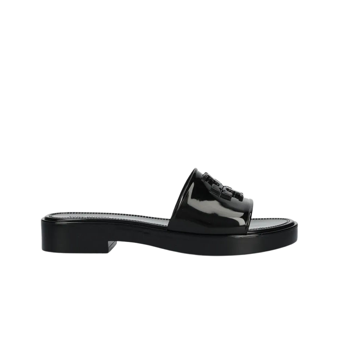 (W) 토리버치 엘리노어 젤리 슬라이드 퍼펙트 블랙((W) Tory Burch Eleanor Jelly Slide Perfect Black) - 1