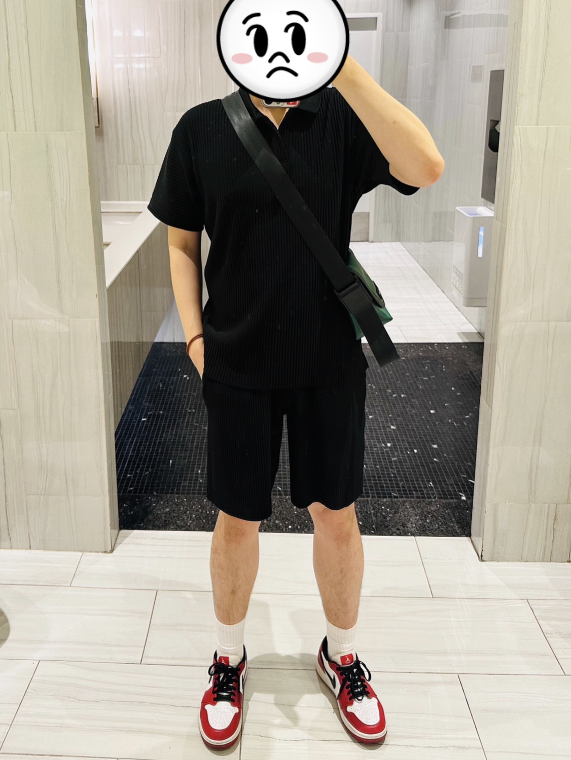 Jordan 1 Low Golf Chicago 착용 스타일