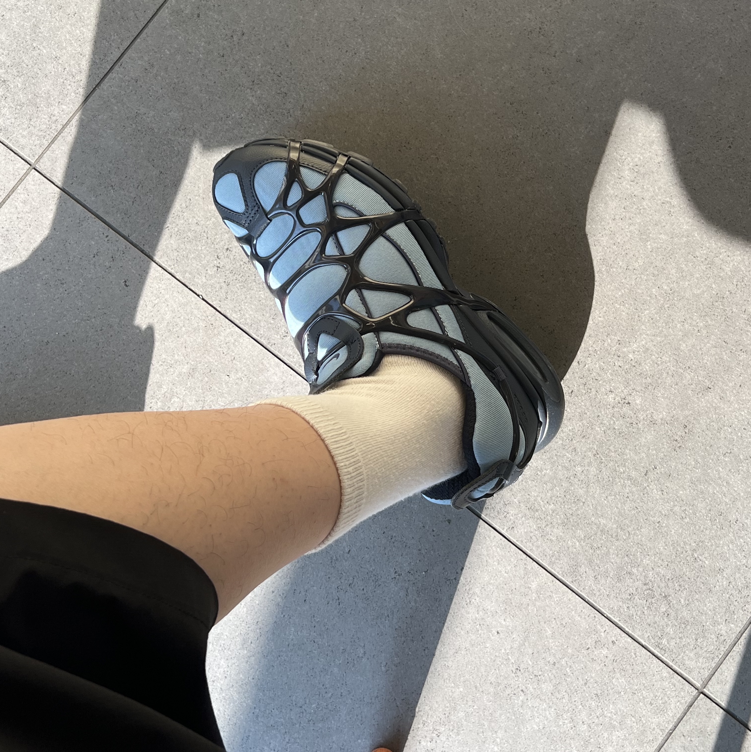 Nike Air Kukini Worn Blue Obsidian 착용 스타일 - 1