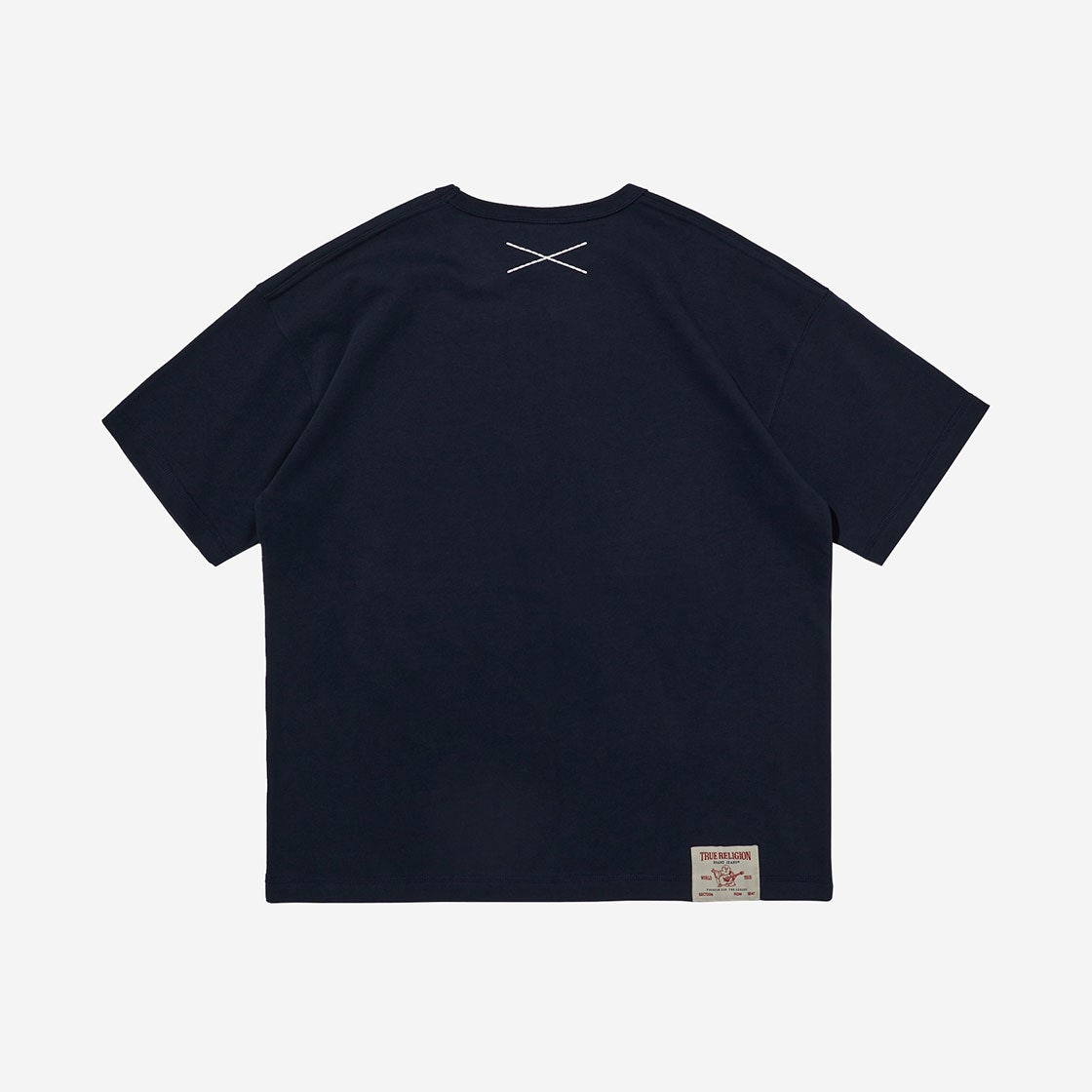 TRJ63TS31NY True Religion Basic T-Shirt Navy - #2