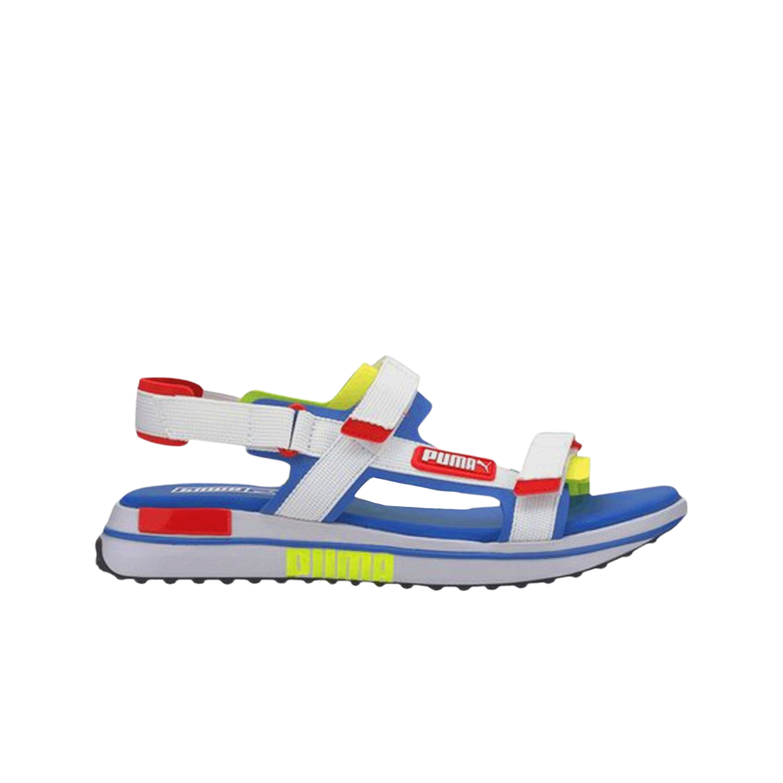 371964-02 Puma Future Rider Sandal Game On Dazzling Blue
