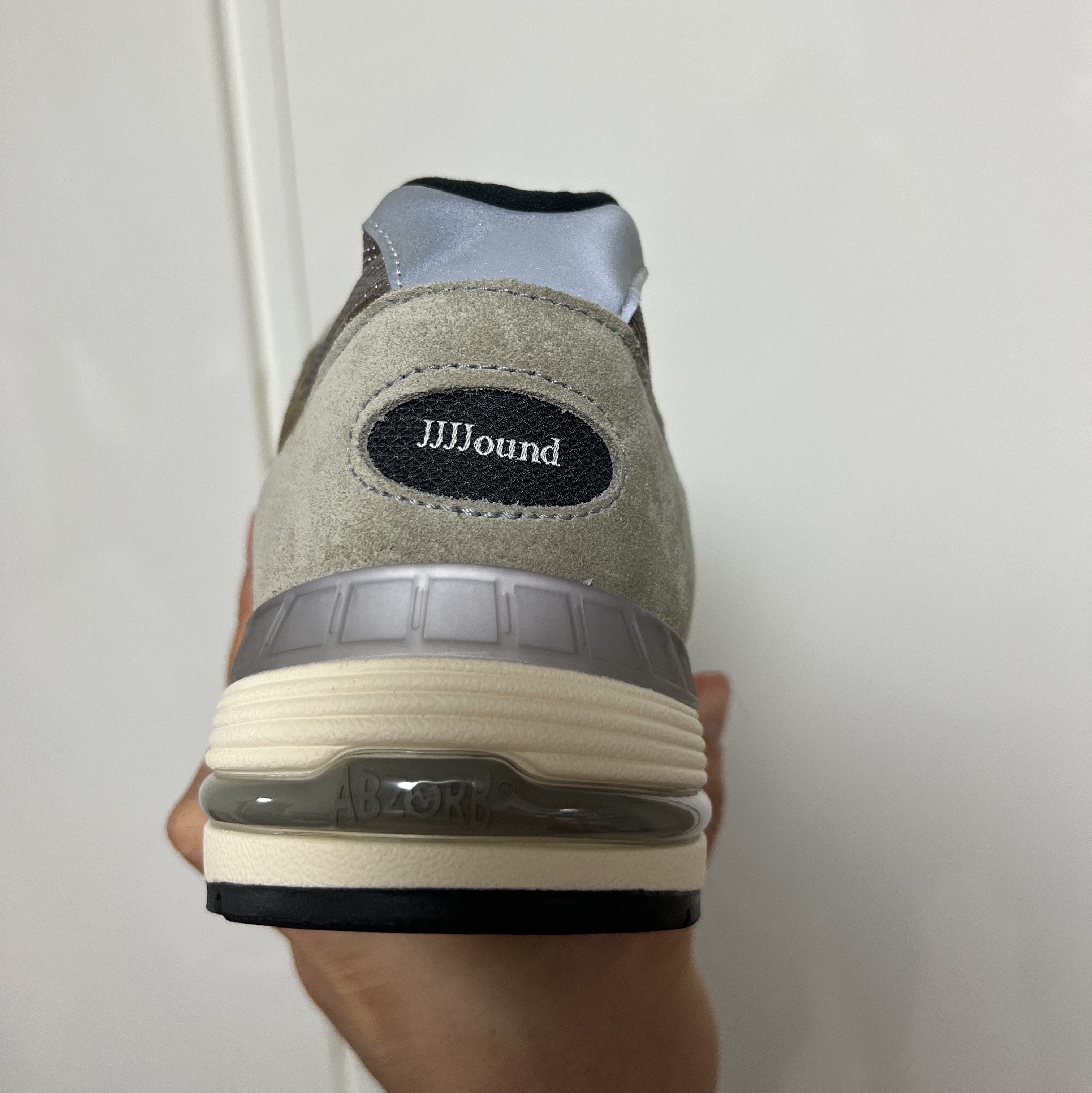 New Balance x JJJJound 991 Made in UK Grey 착용 스타일 - 2