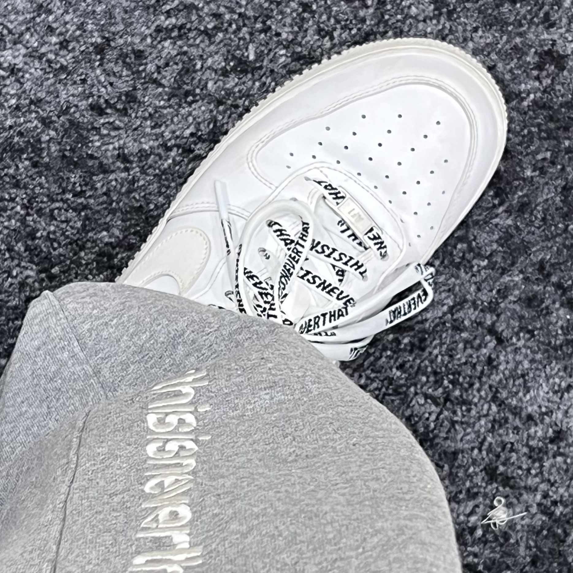 Nike Air Force 1 '07 Low White 착용 스타일
