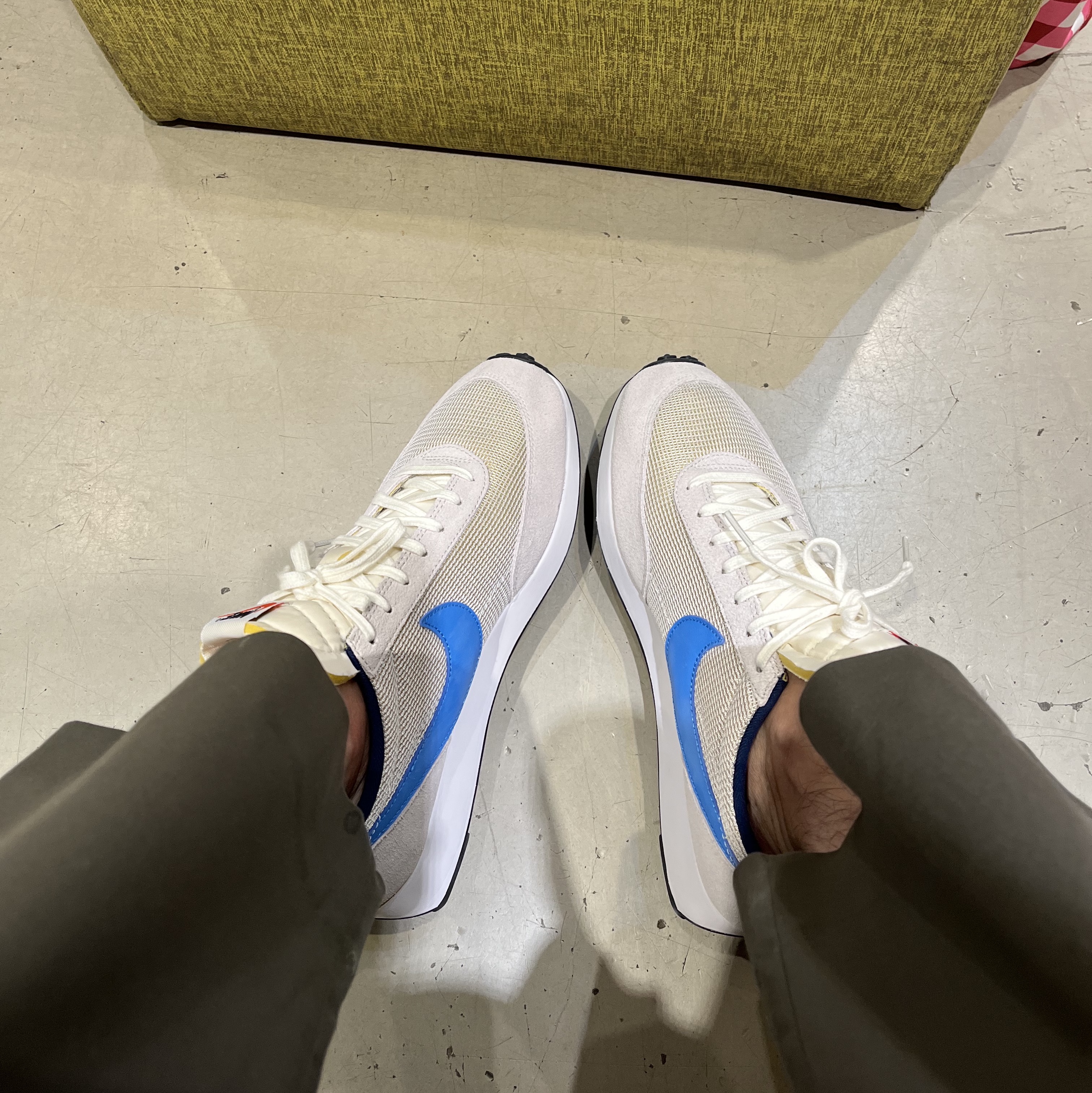 Nike Air Tailwind 79 OG Vast Grey Light Photo Blue 착용 스타일