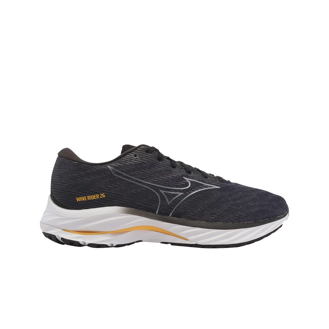 미즈노 웨이브 라이더 26 오디세이 그레이 - 3E 와이드(Mizuno Wave Rider 26 Odyssey Grey - 3E Wide) - 1