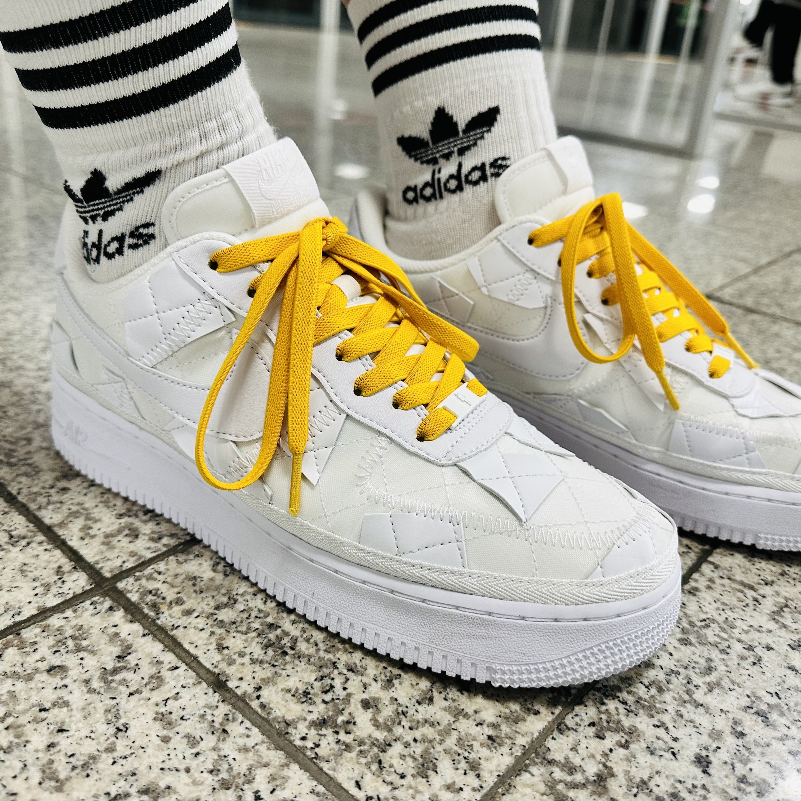 Nike x Billie Eilish Air Force 1 Low SP Triple White 착용 스타일