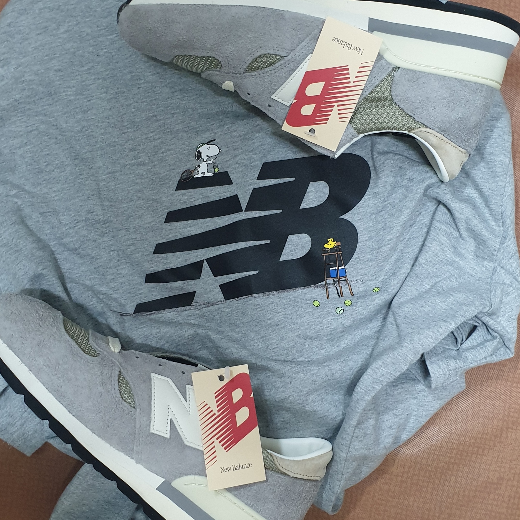 New Balance 990v1 Made in USA Marblehead Incense 착용 스타일