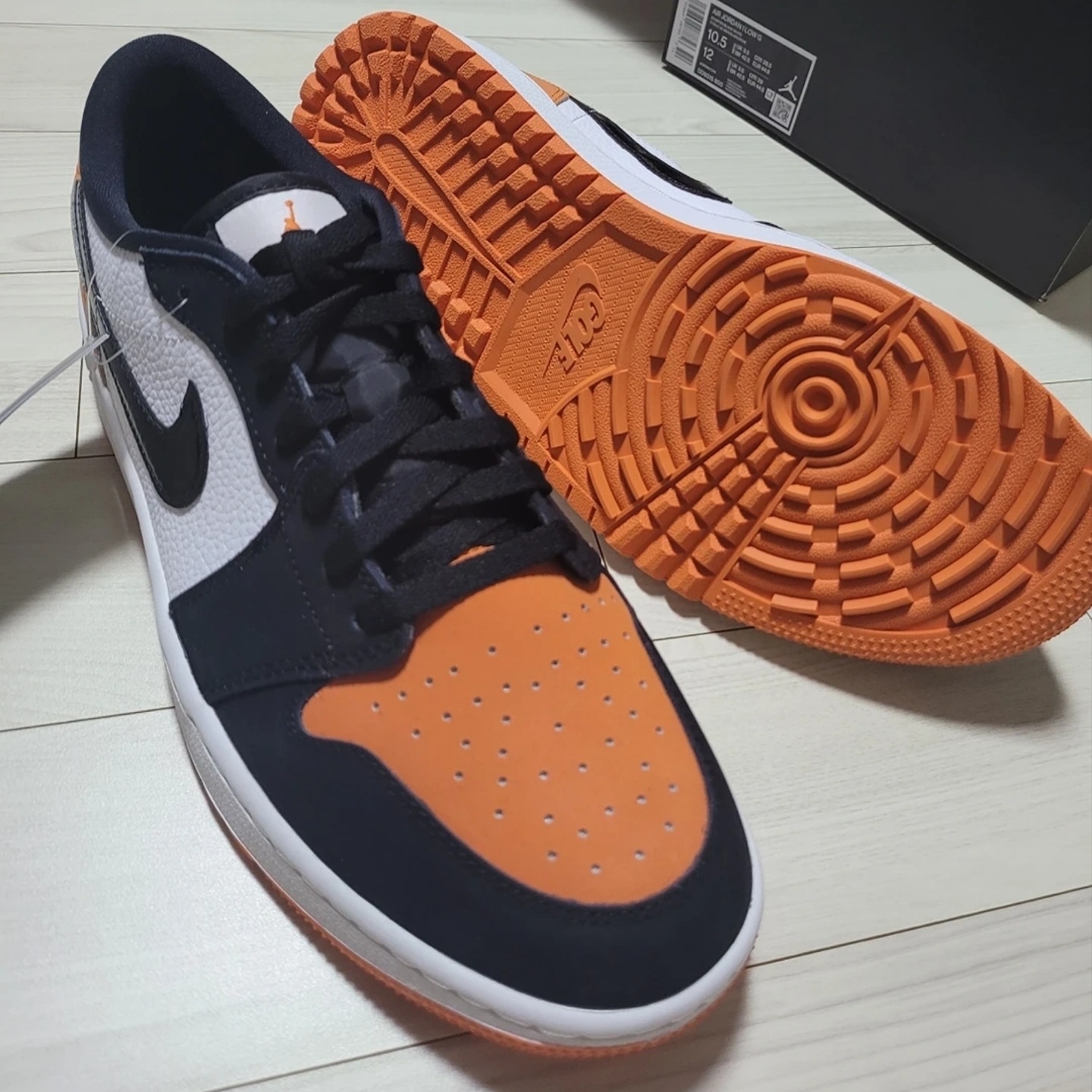 Jordan 1 Low Golf Starfish 착용 스타일 - 1