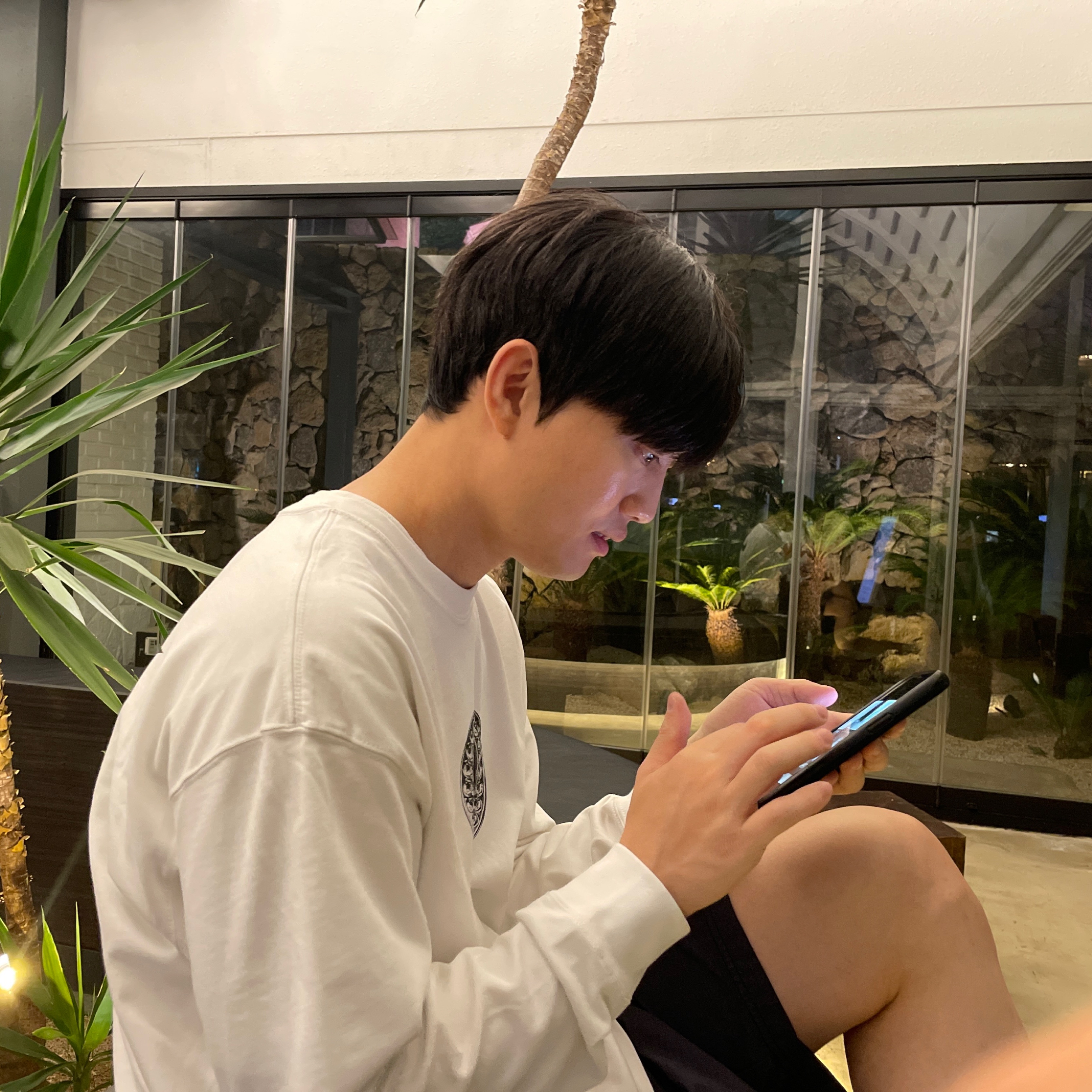 Nike x Stussy Big Swoosh LS T-Shirt White - US/EU, Nike x Stussy Water Shorts Off Noir 착용 스타일 - 2
