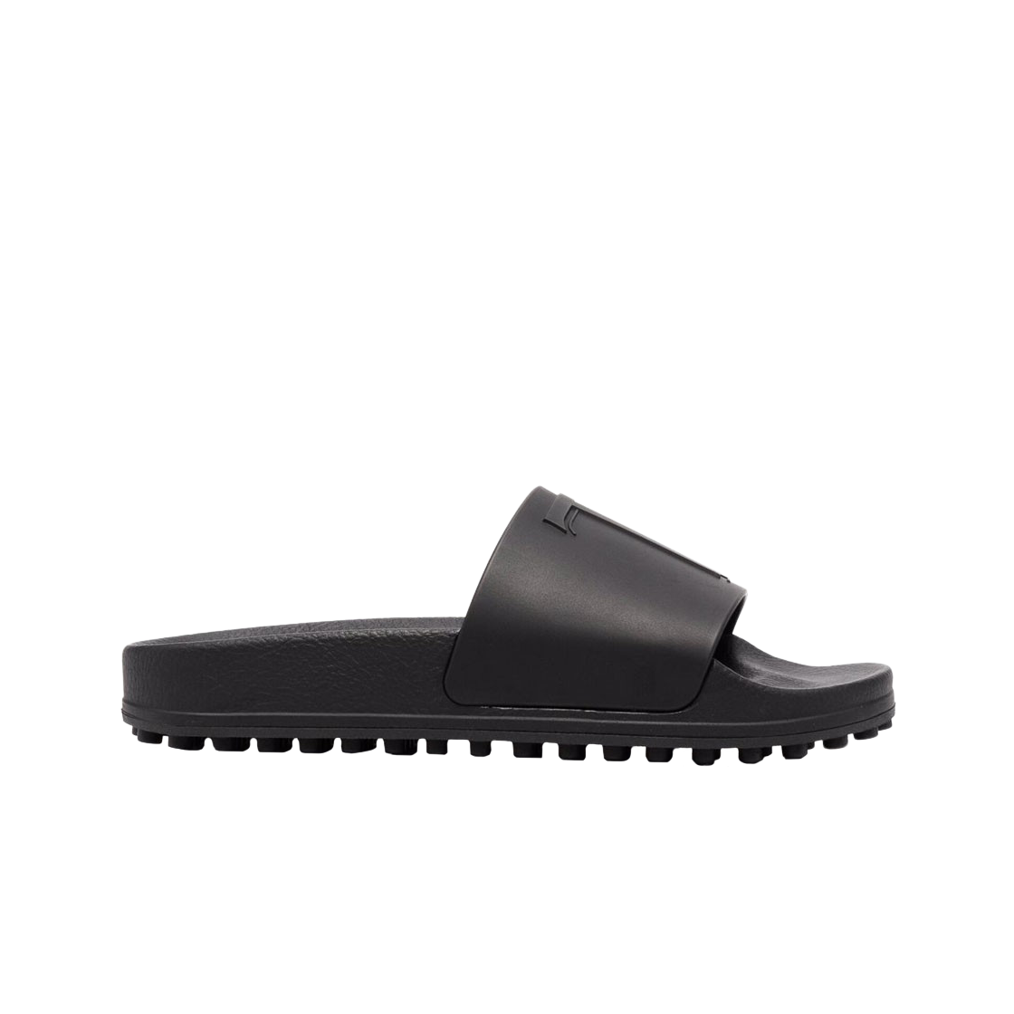 (W) 토즈 러버 슬라이드 블랙((W) Tod's Slide in Rubber Black)