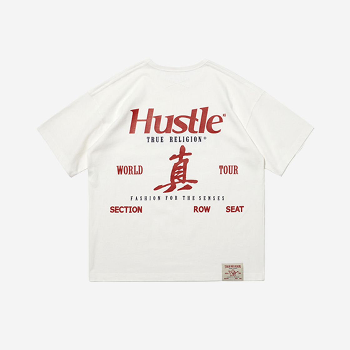 트루릴리젼 허슬 티셔츠 화이트(True Religion Hustle T-Shirt White)