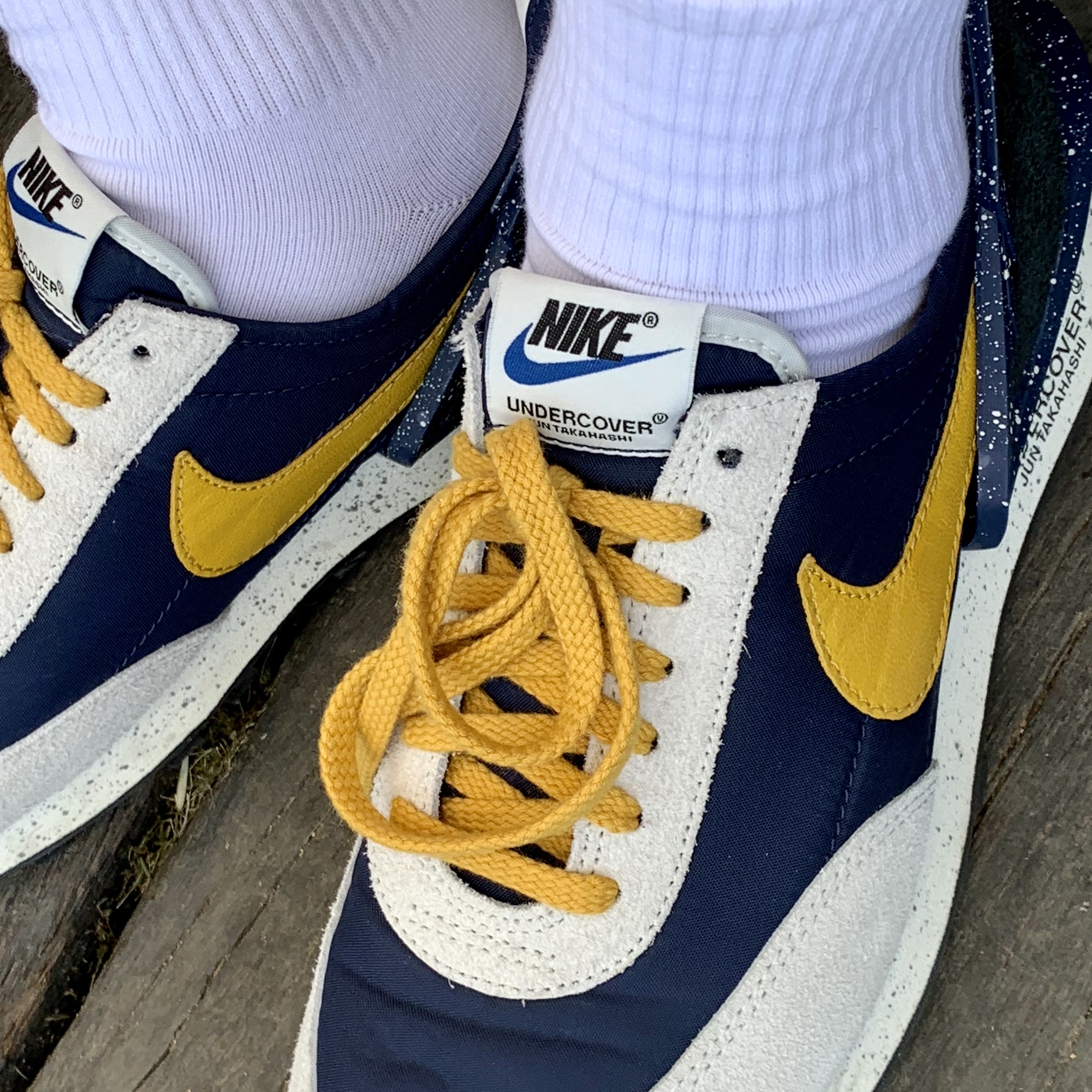 (W) Nike x Undercover Daybreak Obsidian 착용 스타일 - 3