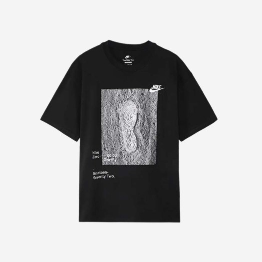 나이키 NSW 포토 티셔츠 블랙 - 아시아