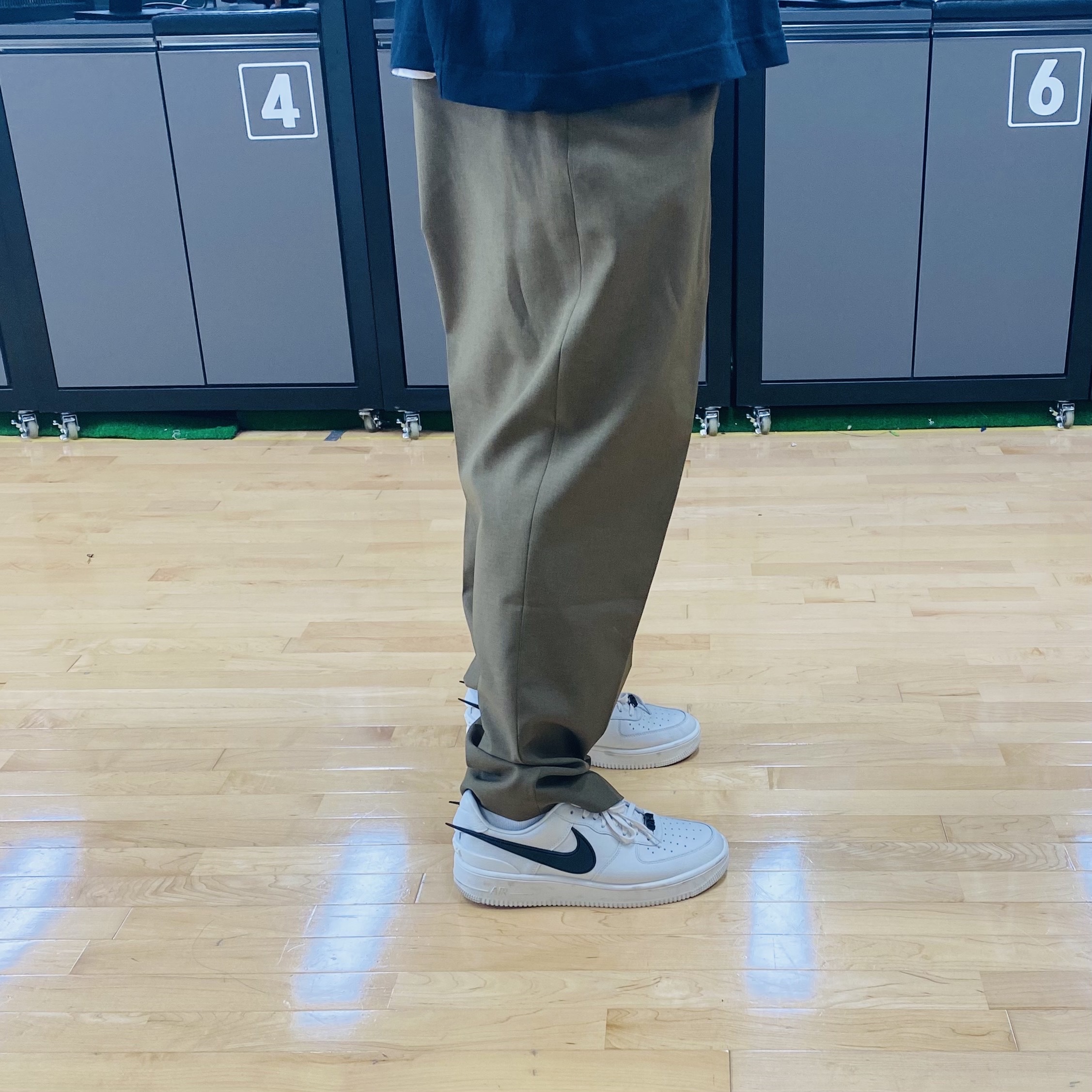 Nike x Ambush Air Force 1 Low SP Phantom 착용 스타일